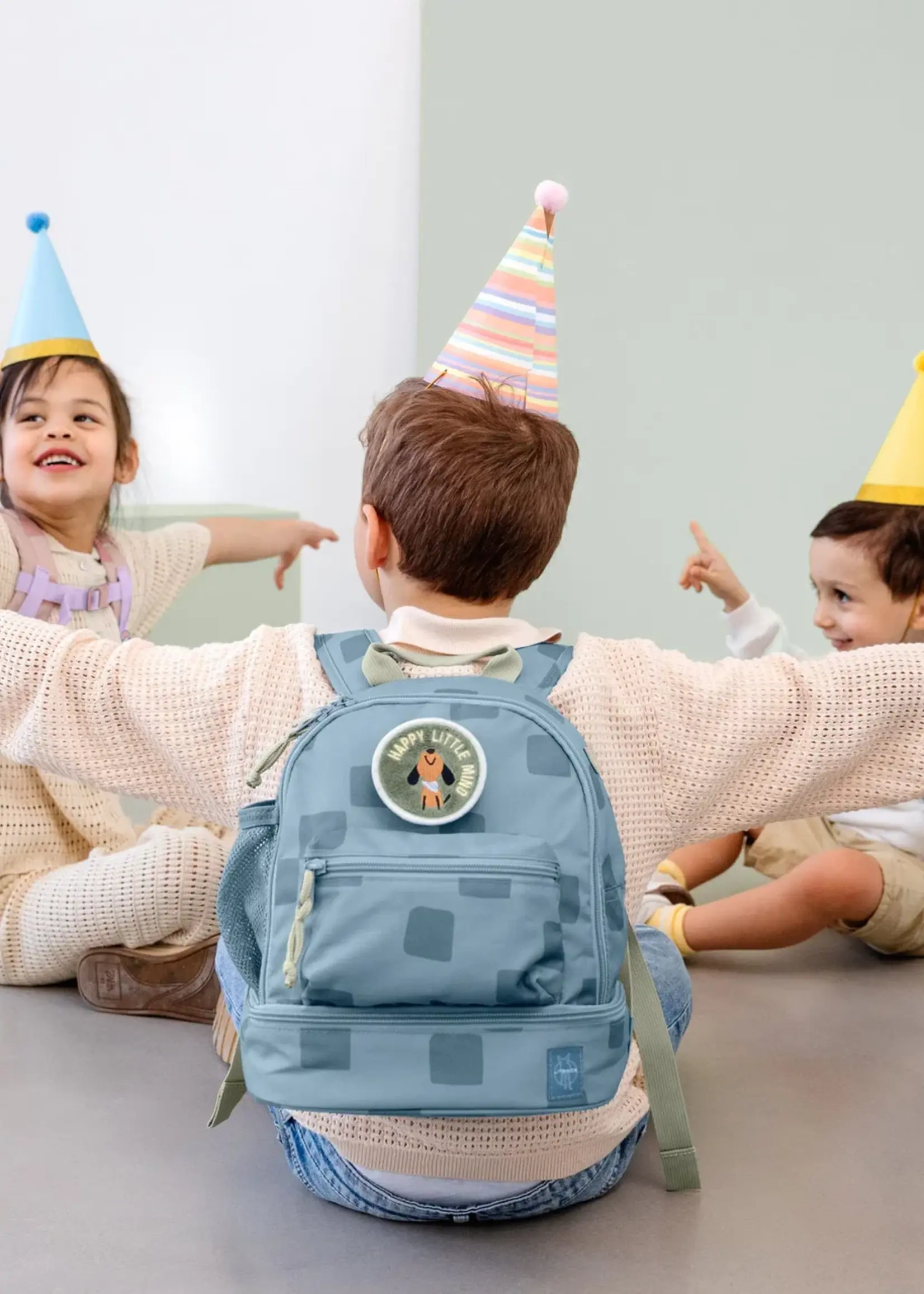 Lässig Fashion Mini Backpack Pattern Party bl