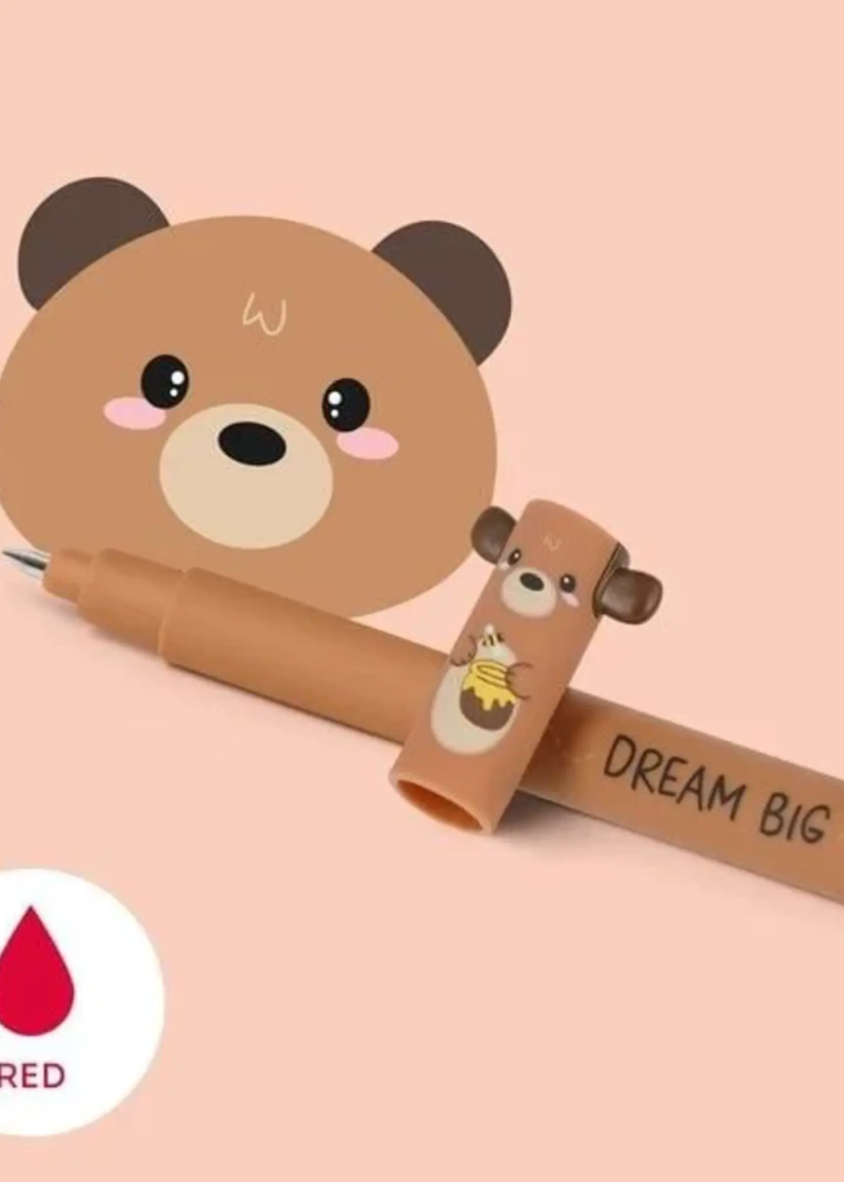 LEGAMI ERASABLE GEL PEN - TEDDY BEAR