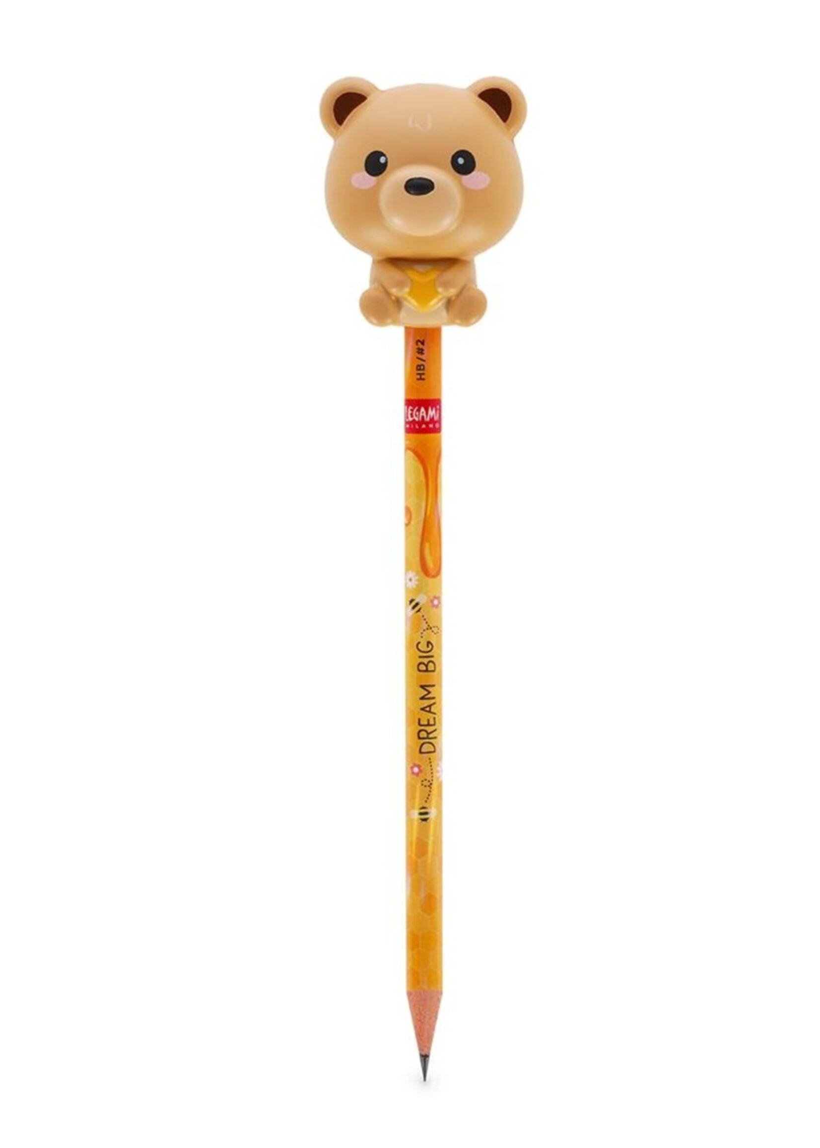 LEGAMI SQUEEZIES - PENCIL TEDDY BEAR