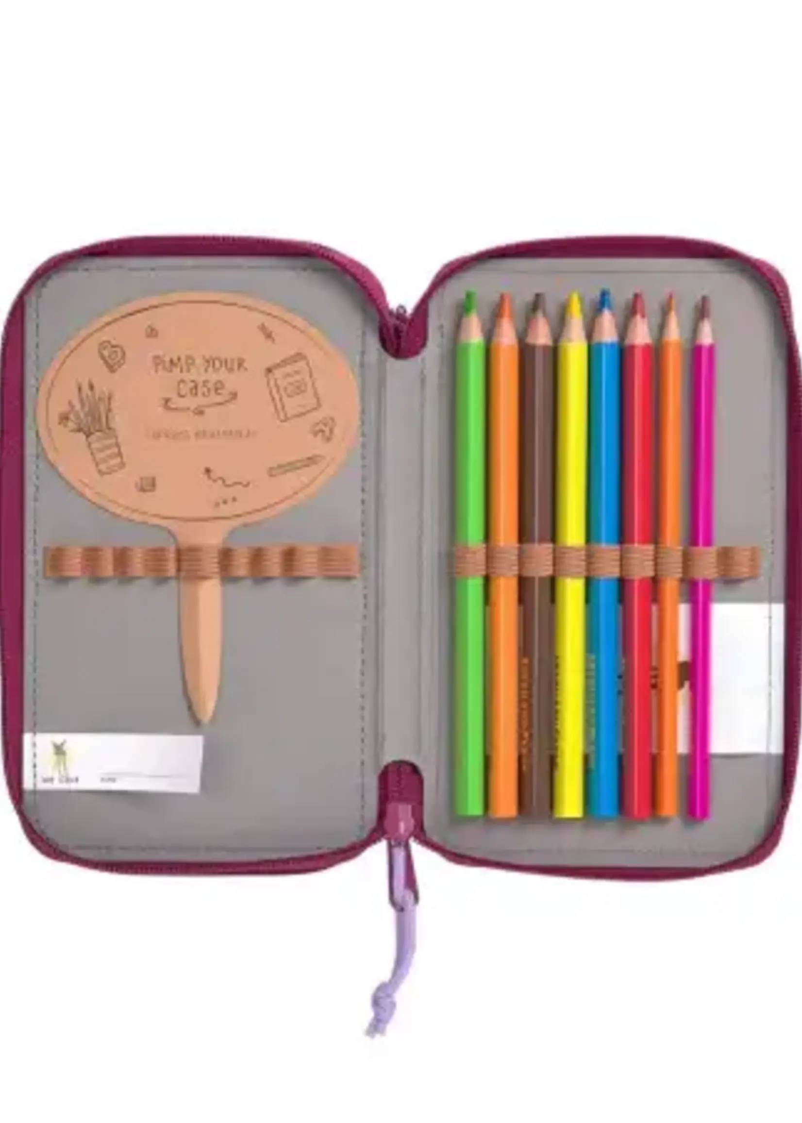Lässig Fashion School Triple Pencil Case Uniq