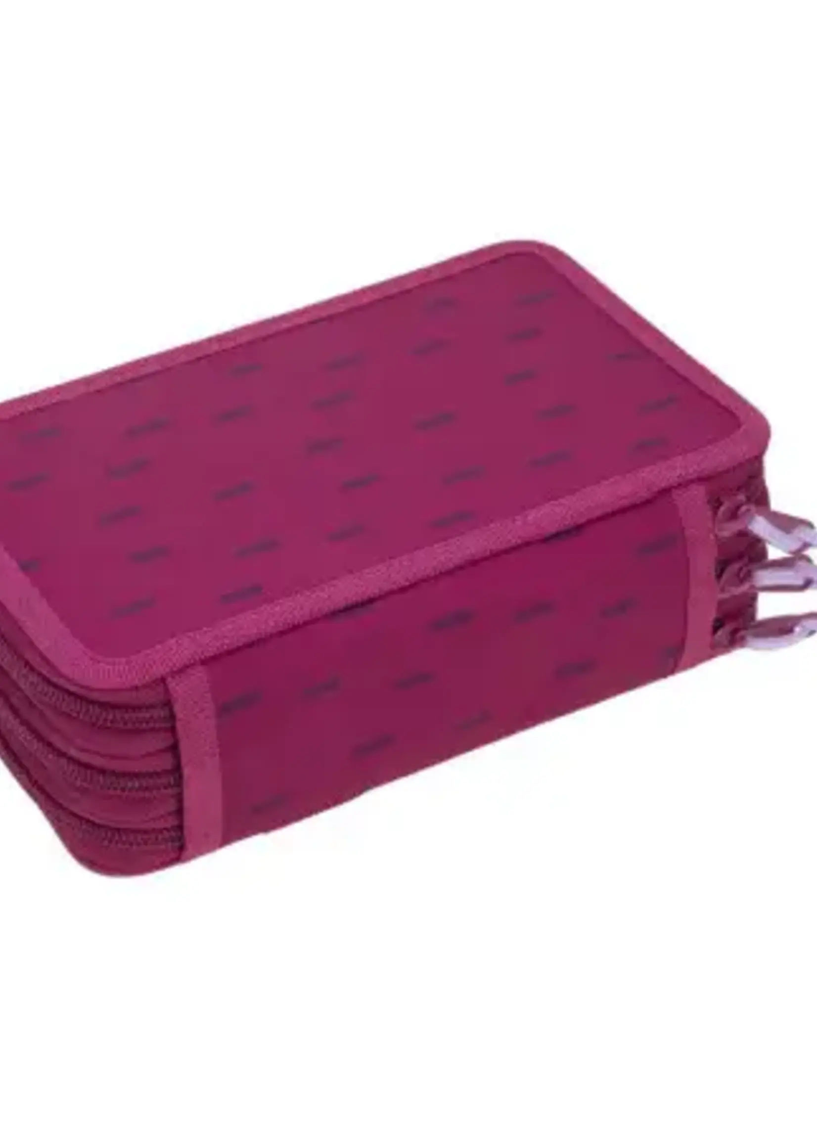 Lässig Fashion School Triple Pencil Case Unique Speckle Berry
