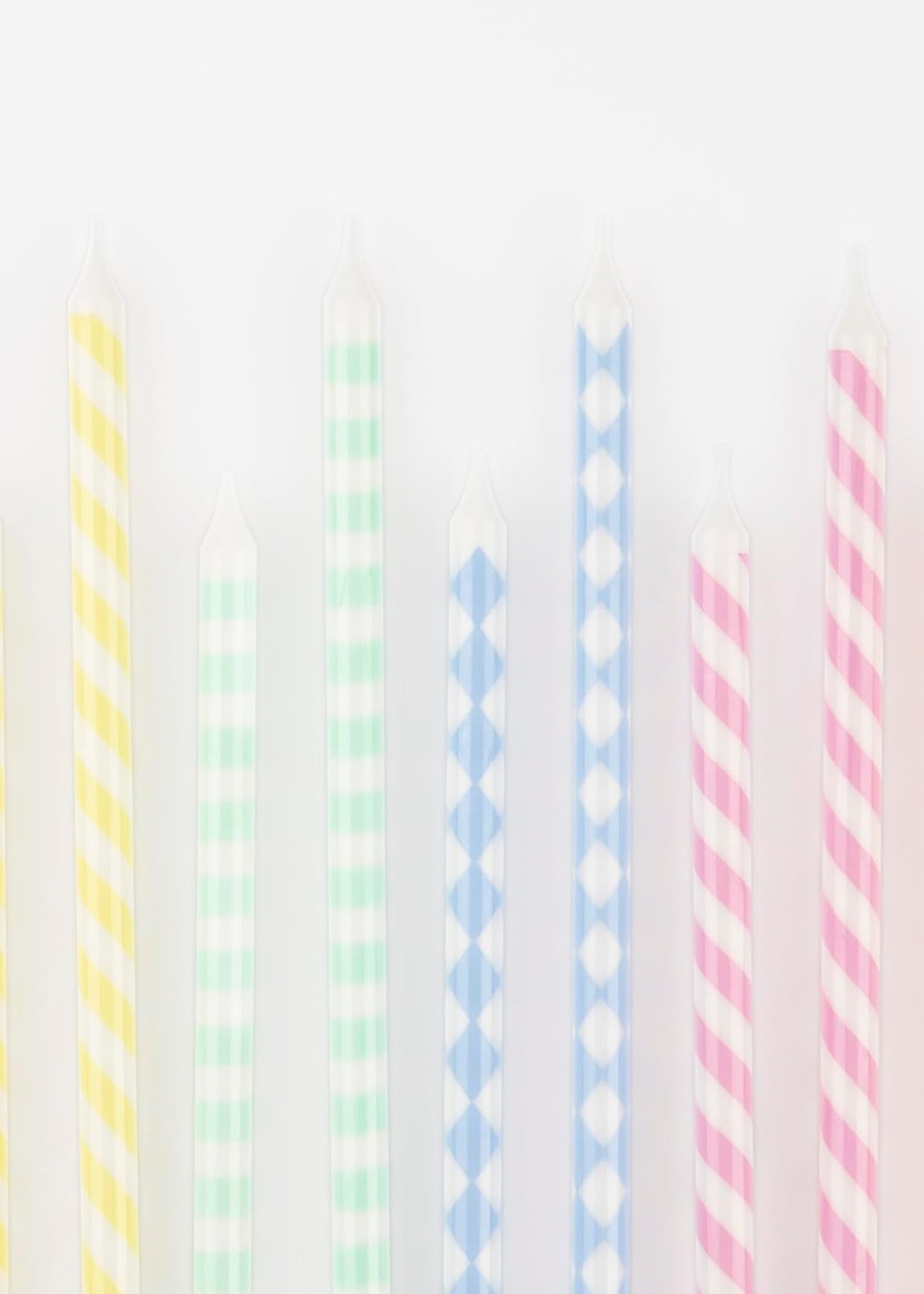 Meri Meri Pastel Patterned Candles