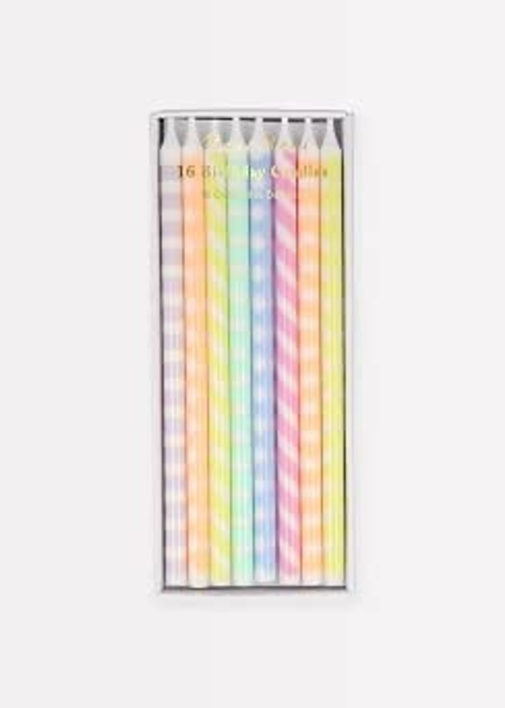 Meri Meri Pastel Patterned Candles
