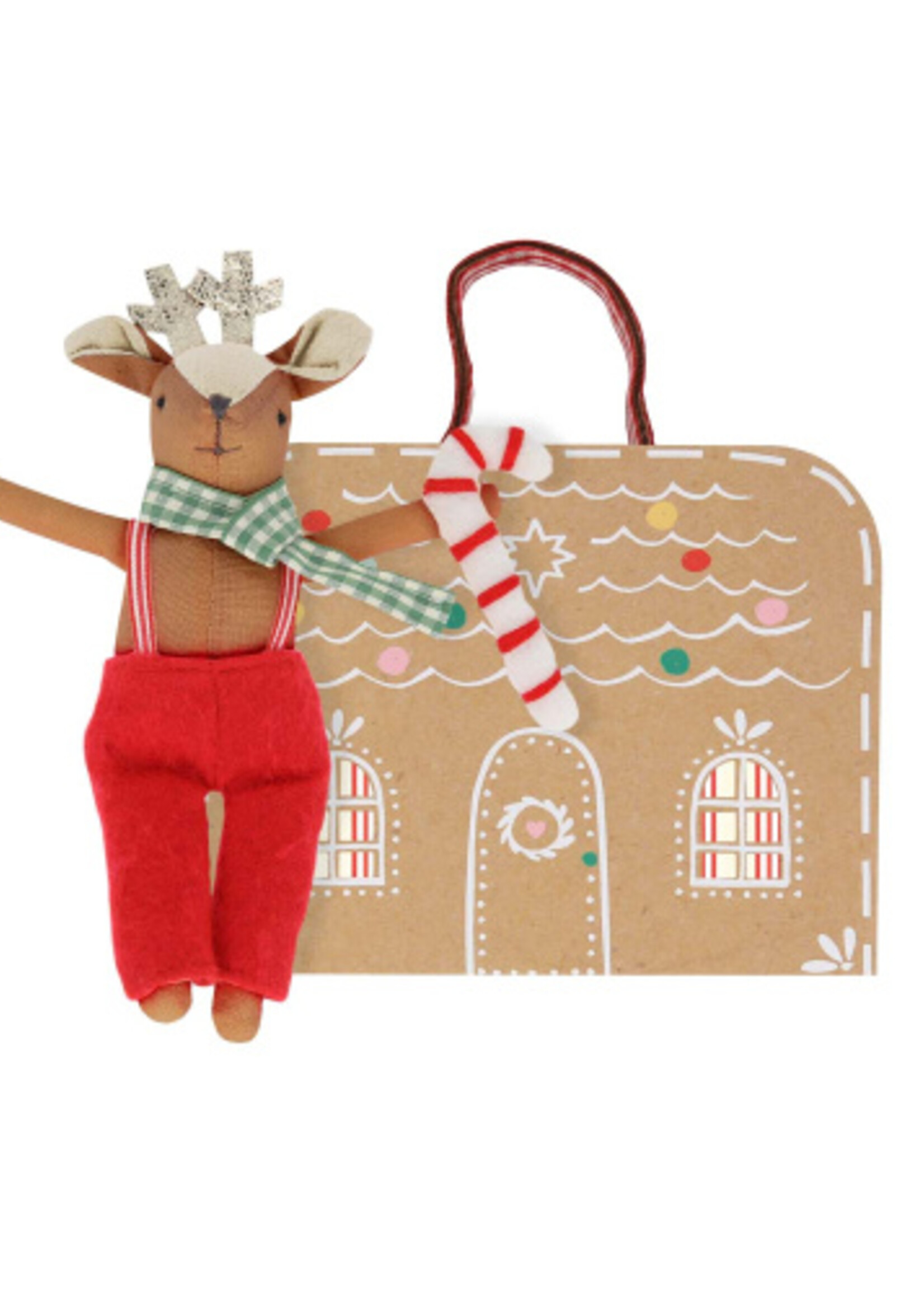 Reindeer Mini Doll & Suitcase