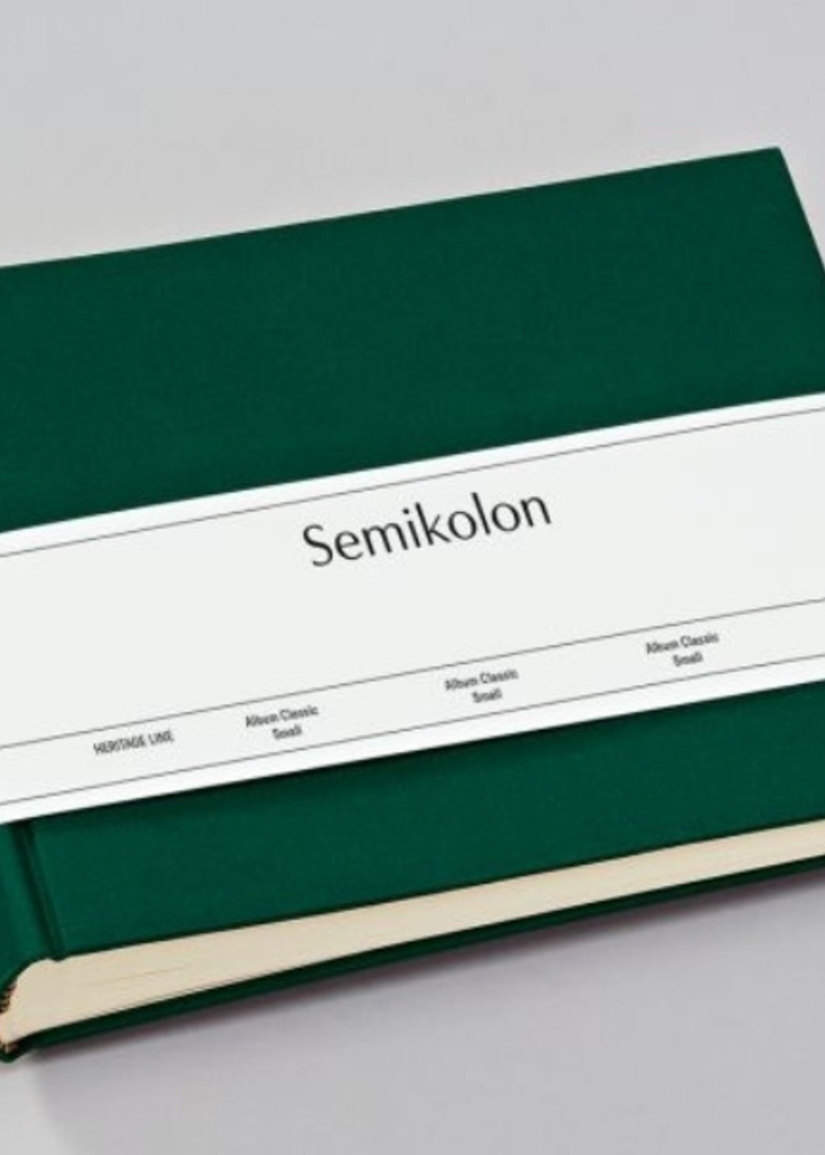 Semikolon Album Small, Buchleinen, 80 Seiten Forest