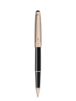 MONTBLANC Meisterstück Doué Geometry Signature Gold-Coated Classique Rollerball