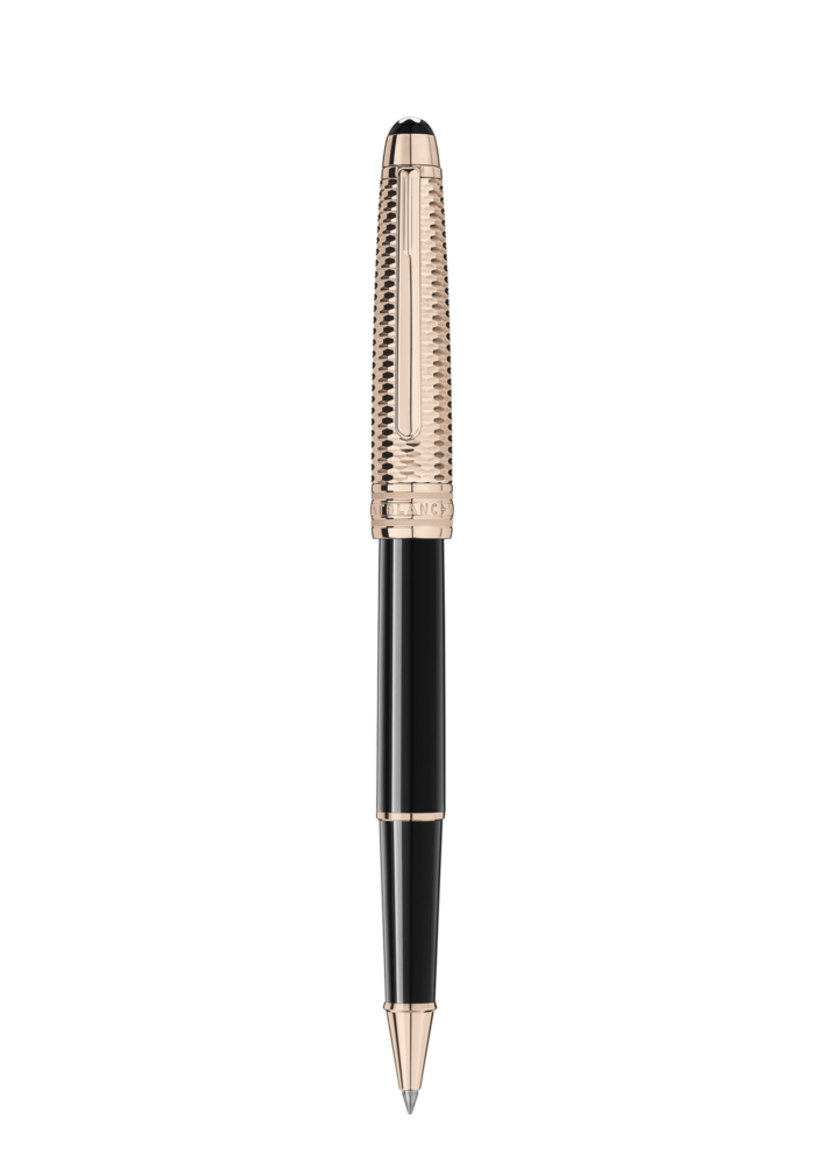 MONTBLANC Meisterstück Doué Geometry Signature Gold-Coated Classique Rollerball