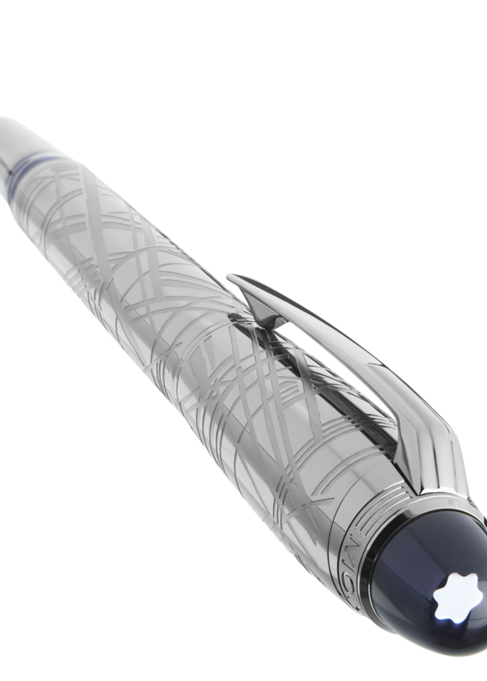 MONTBLANC StarWalker SpaceBlue Metal Fountain Pen