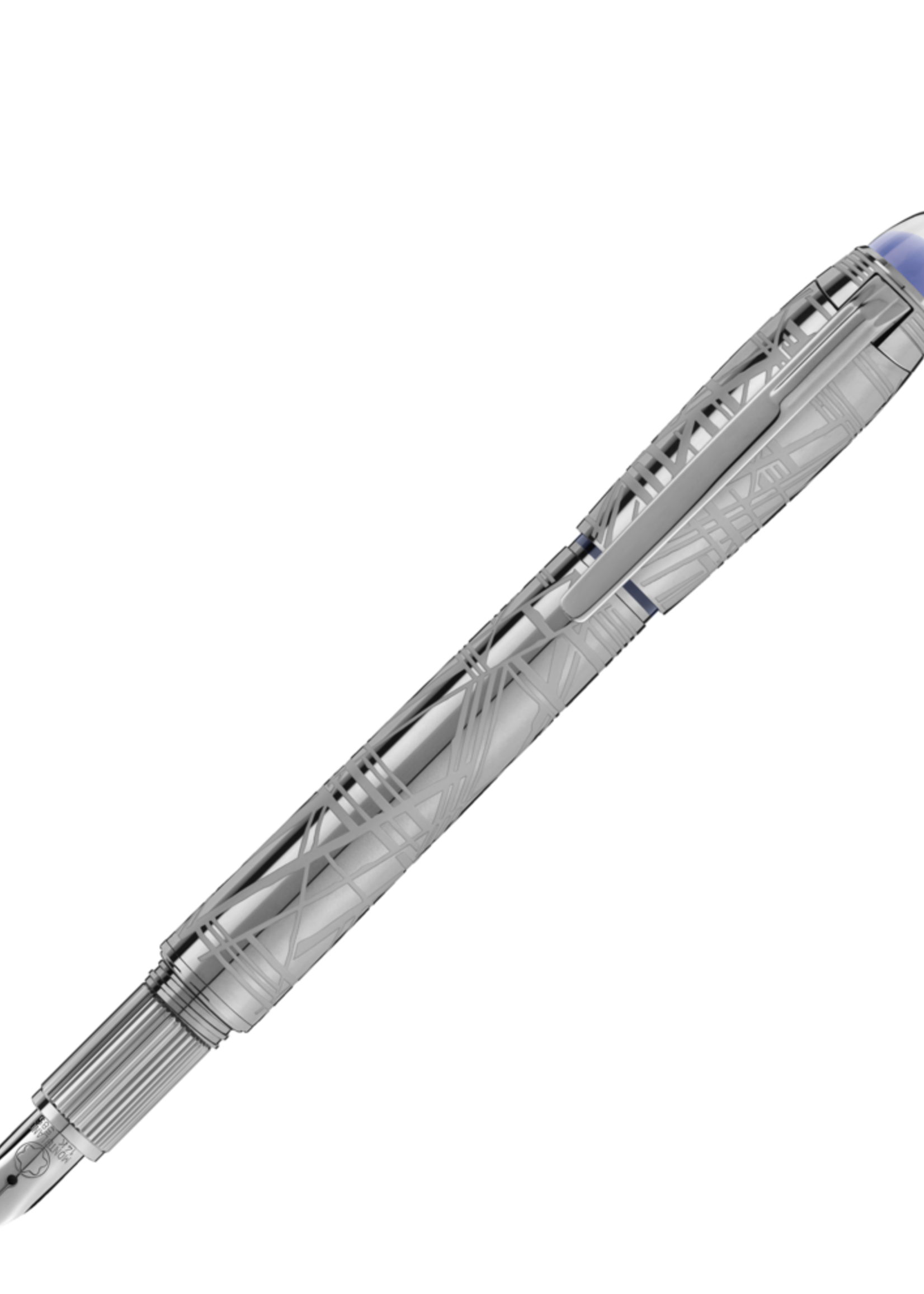 MONTBLANC StarWalker SpaceBlue Metal Fountain Pen