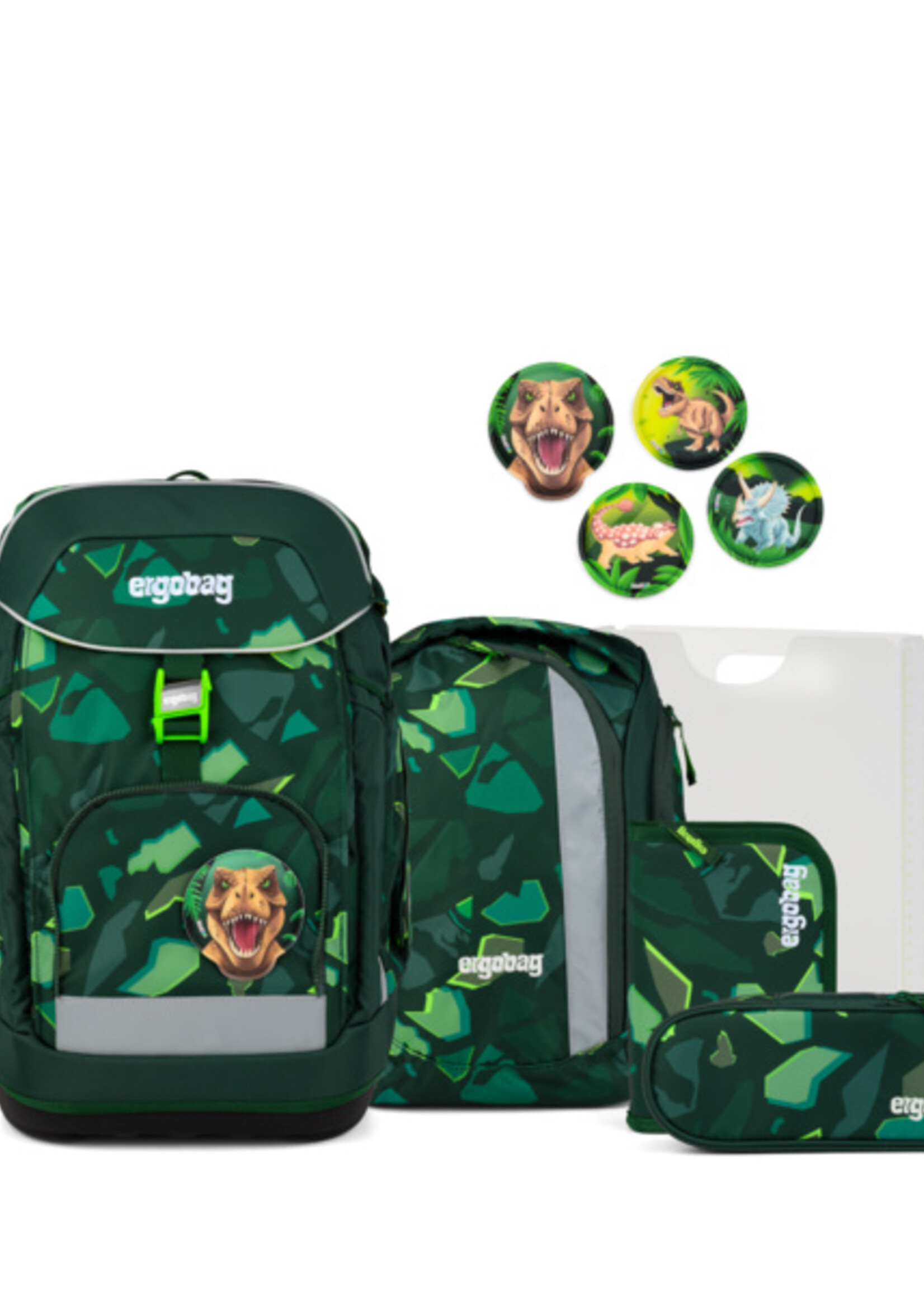 ERGOBAG MAXI Schultaschen-Set DinosauriBär