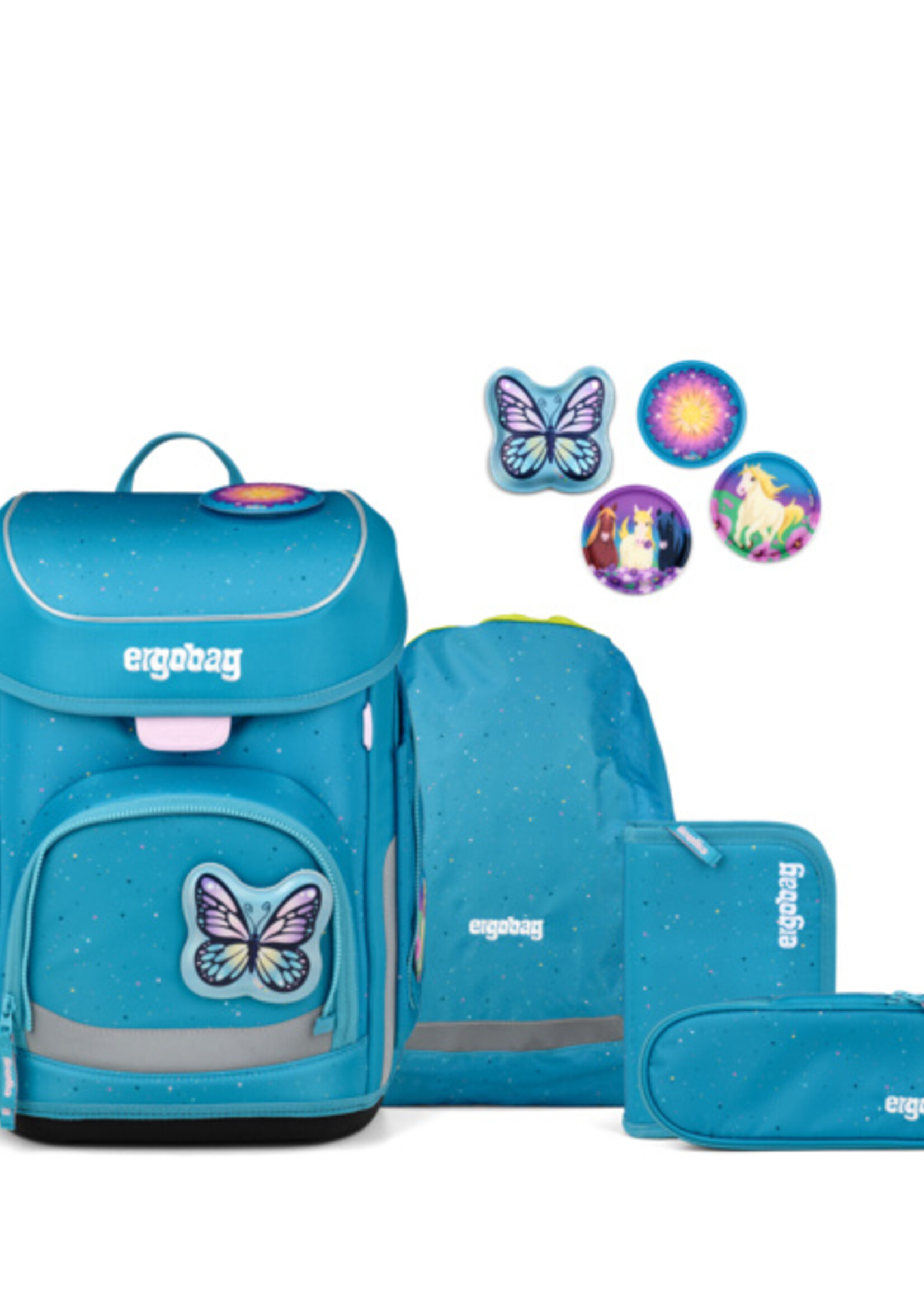 ERGOBAG CUBO Schultaschen-Set SchmettBärling