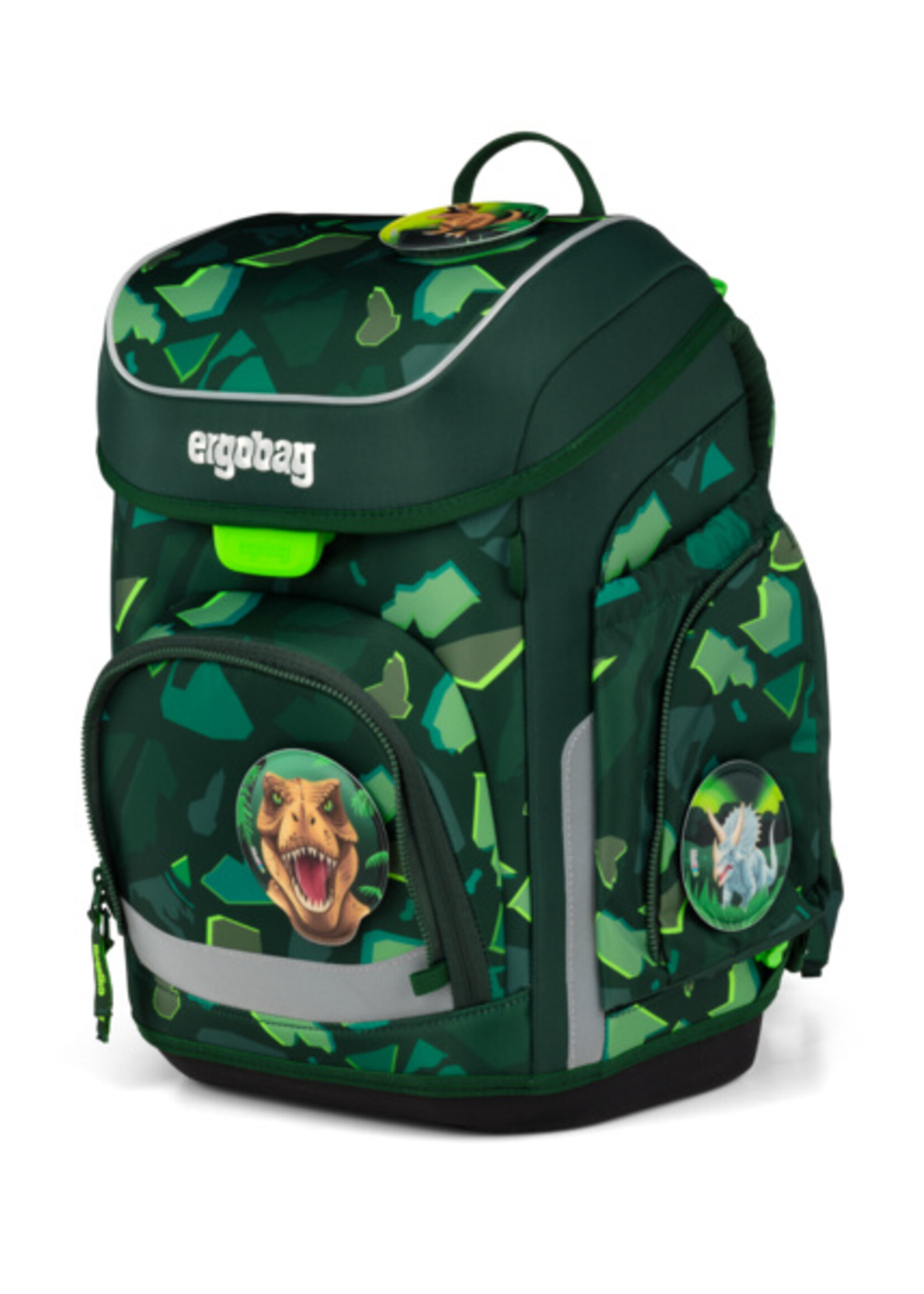 ERGOBAG CUBO Schultaschen-Set DinosauriBär