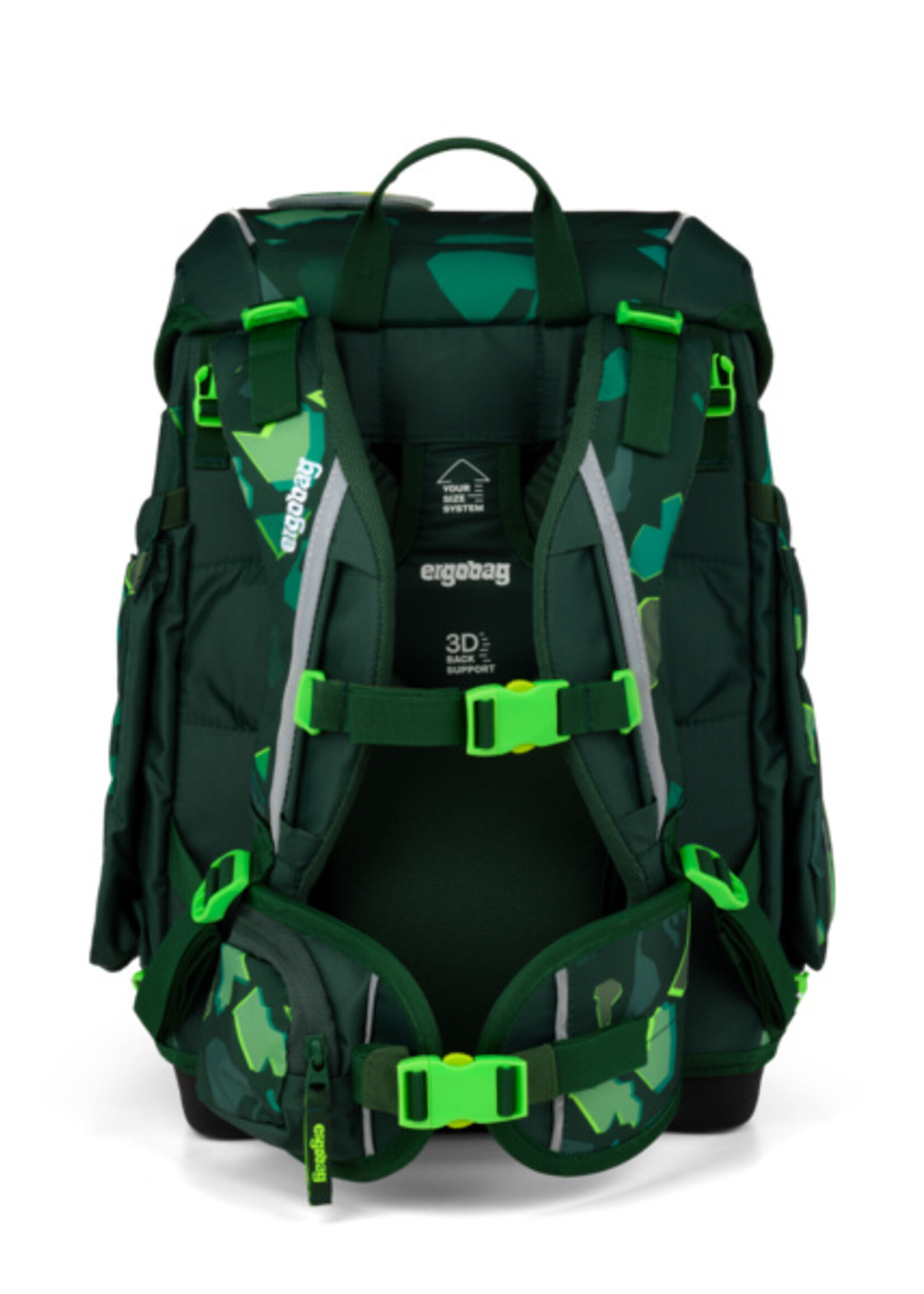 ERGOBAG CUBO Schultaschen-Set DinosauriBär