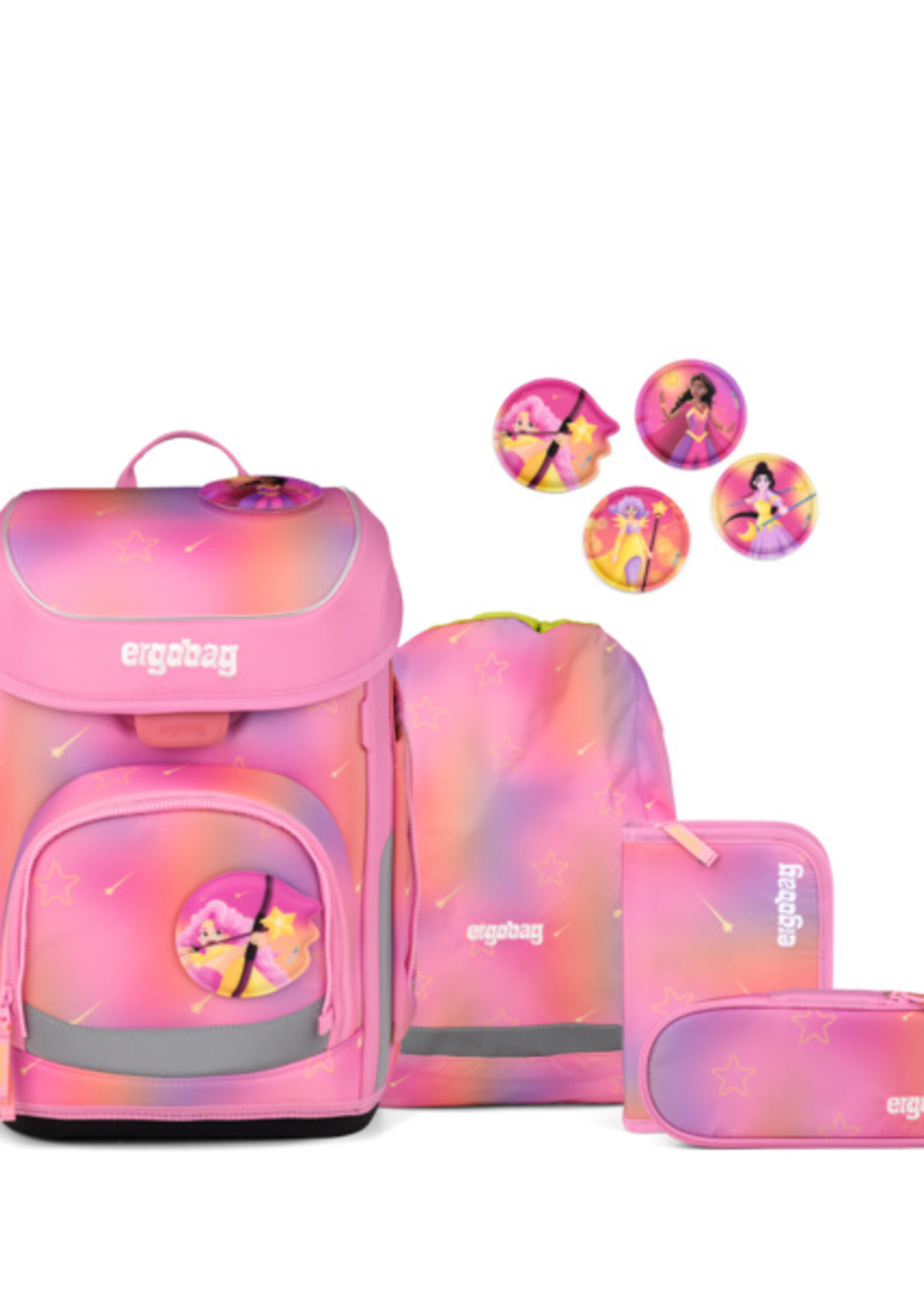 ERGOBAG CUBO Schultaschen-Set UnbesiegBär