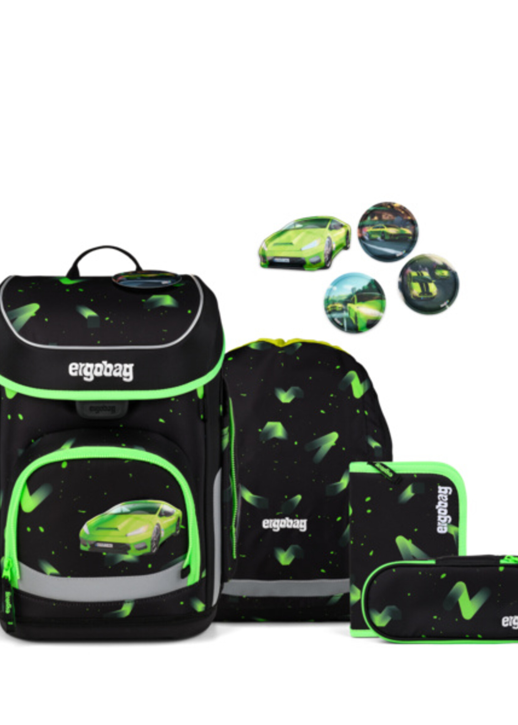 ERGOBAG CUBO Schultaschen-Set Übärholspur
