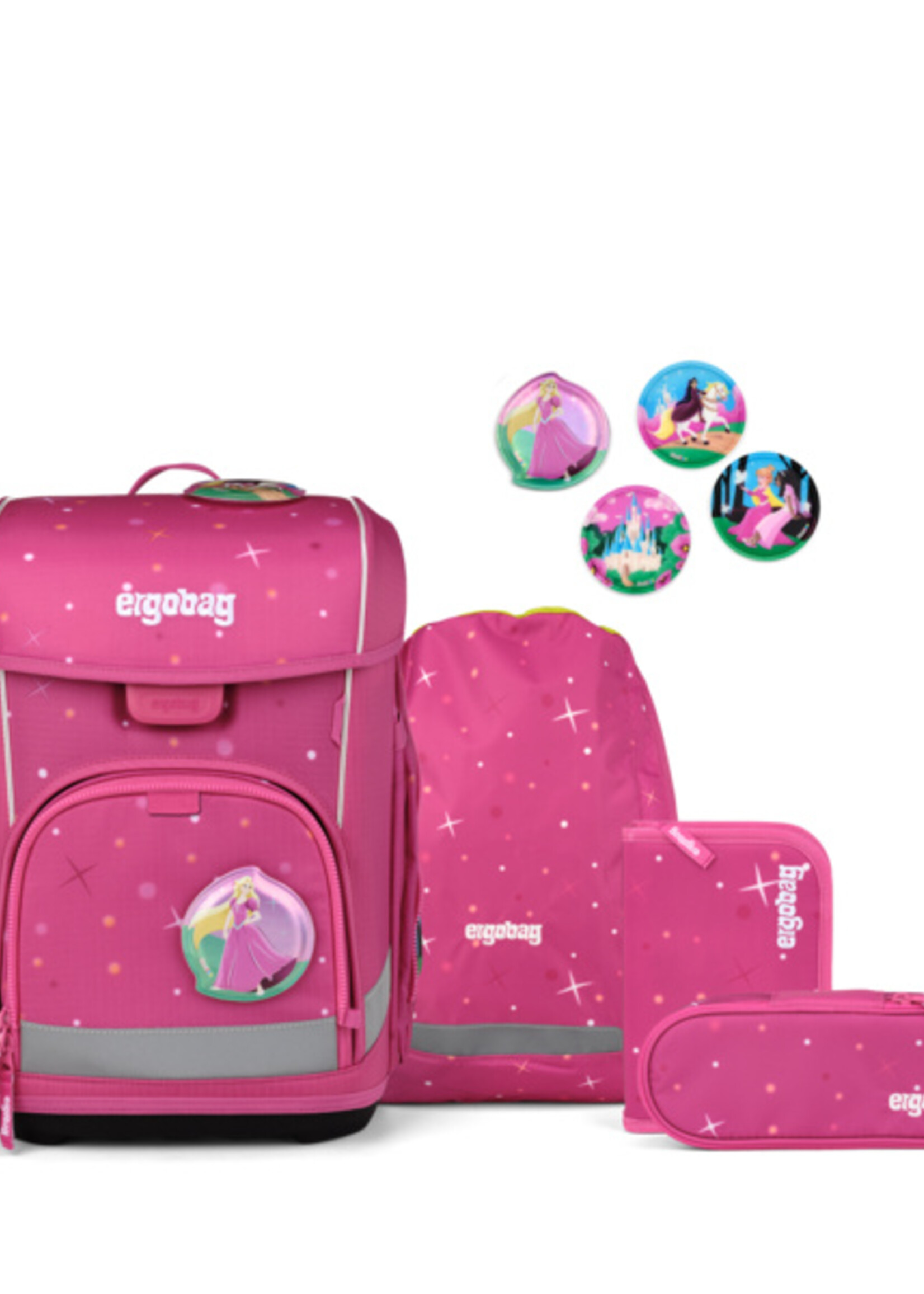 ERGOBAG Cubo Light Schultaschen-Set ZauBärschloss