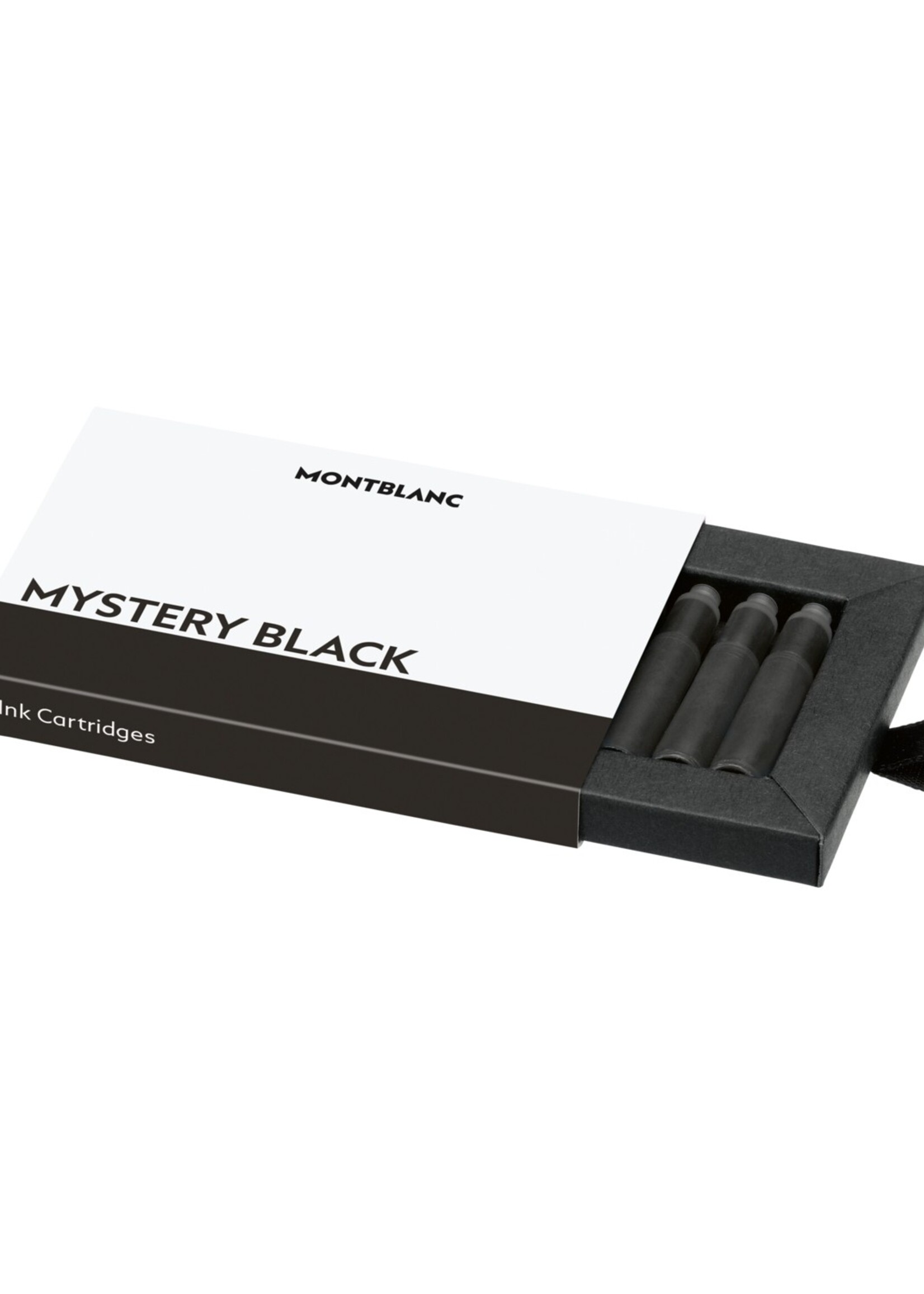 MONTBLANC INK CART MYSTERY BLACK 1PACK=8