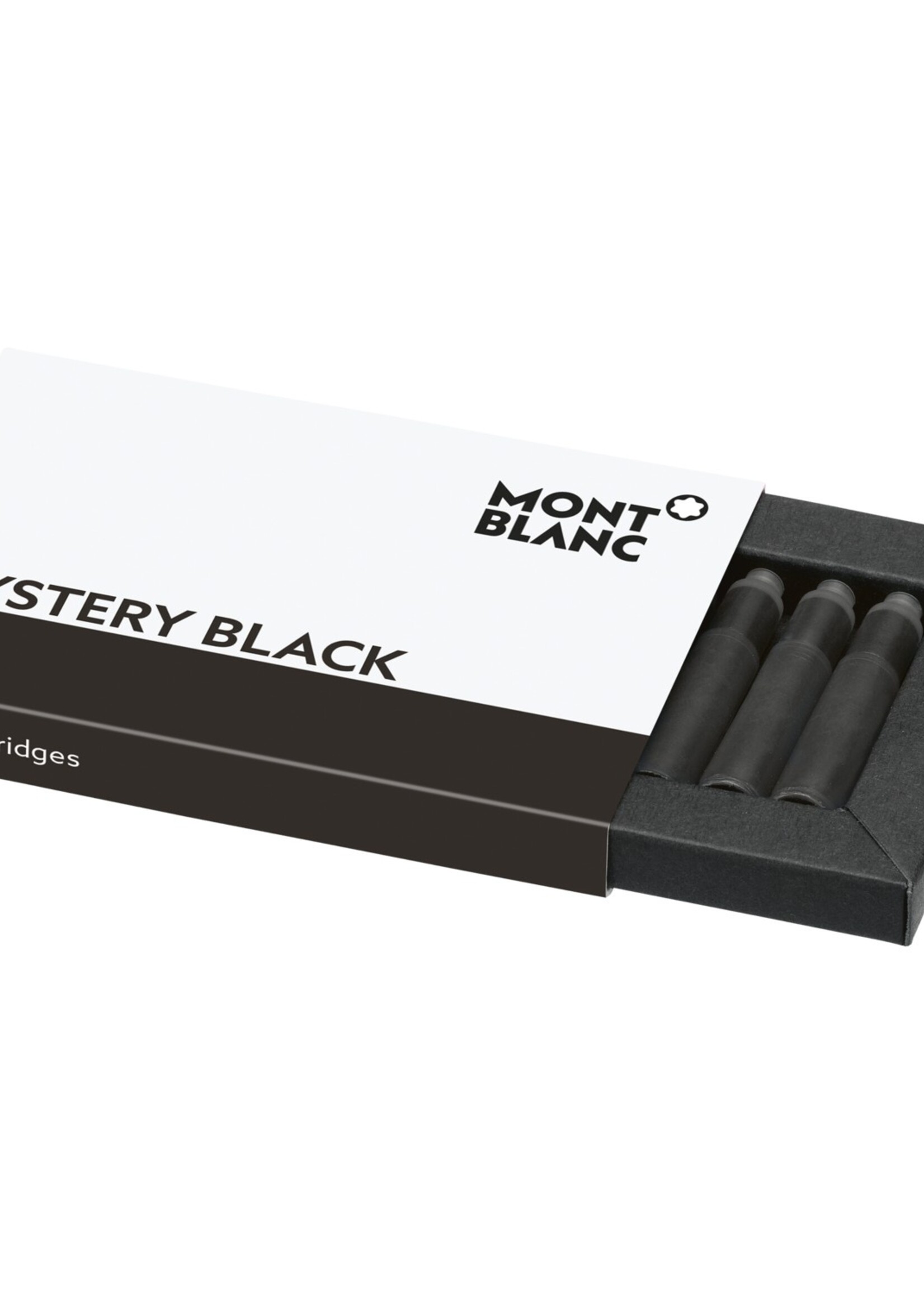 MONTBLANC INK CART MYSTERY BLACK 1PACK=8