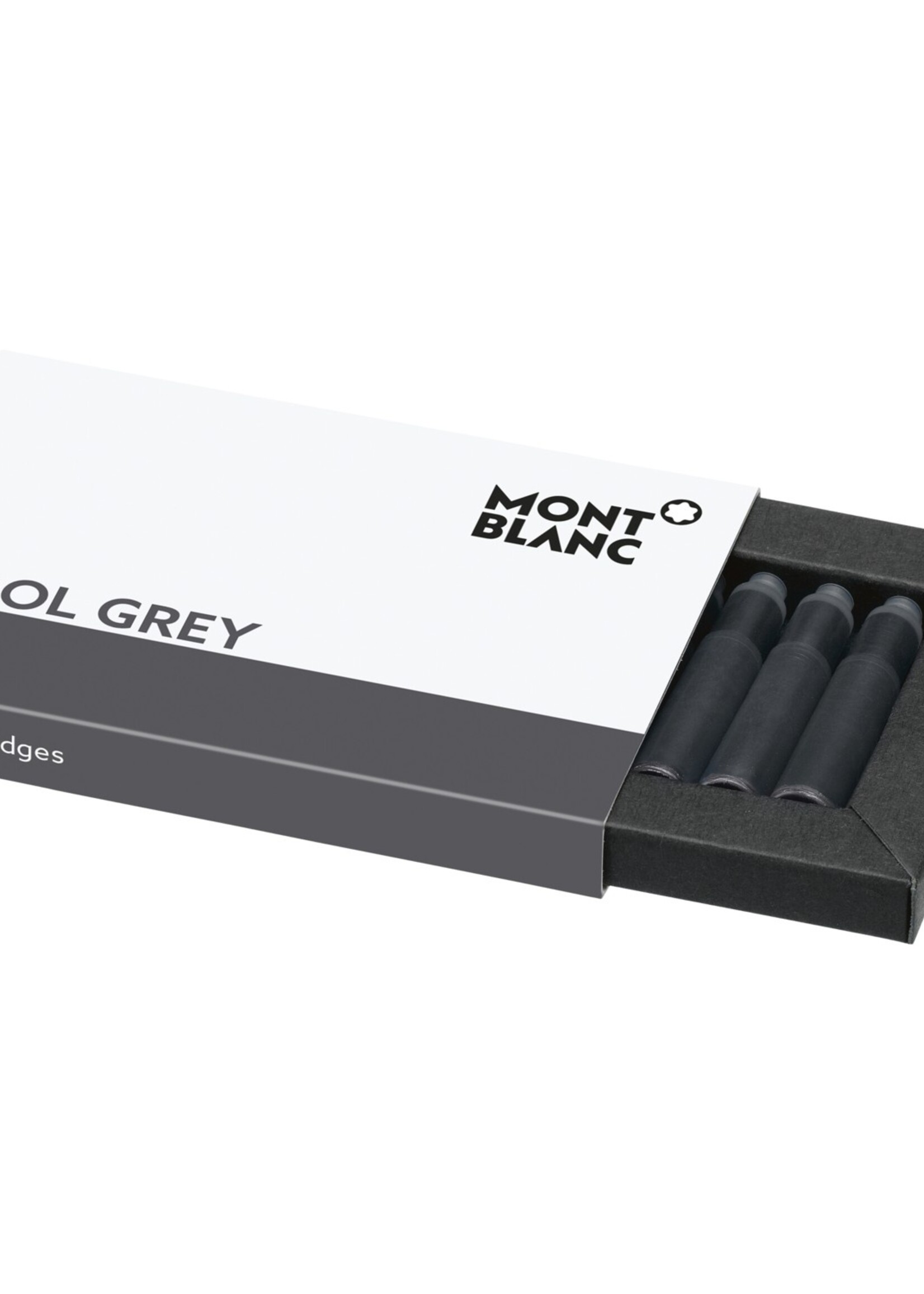 MONTBLANC INK CART COOL GREY 1PACK=8CART
