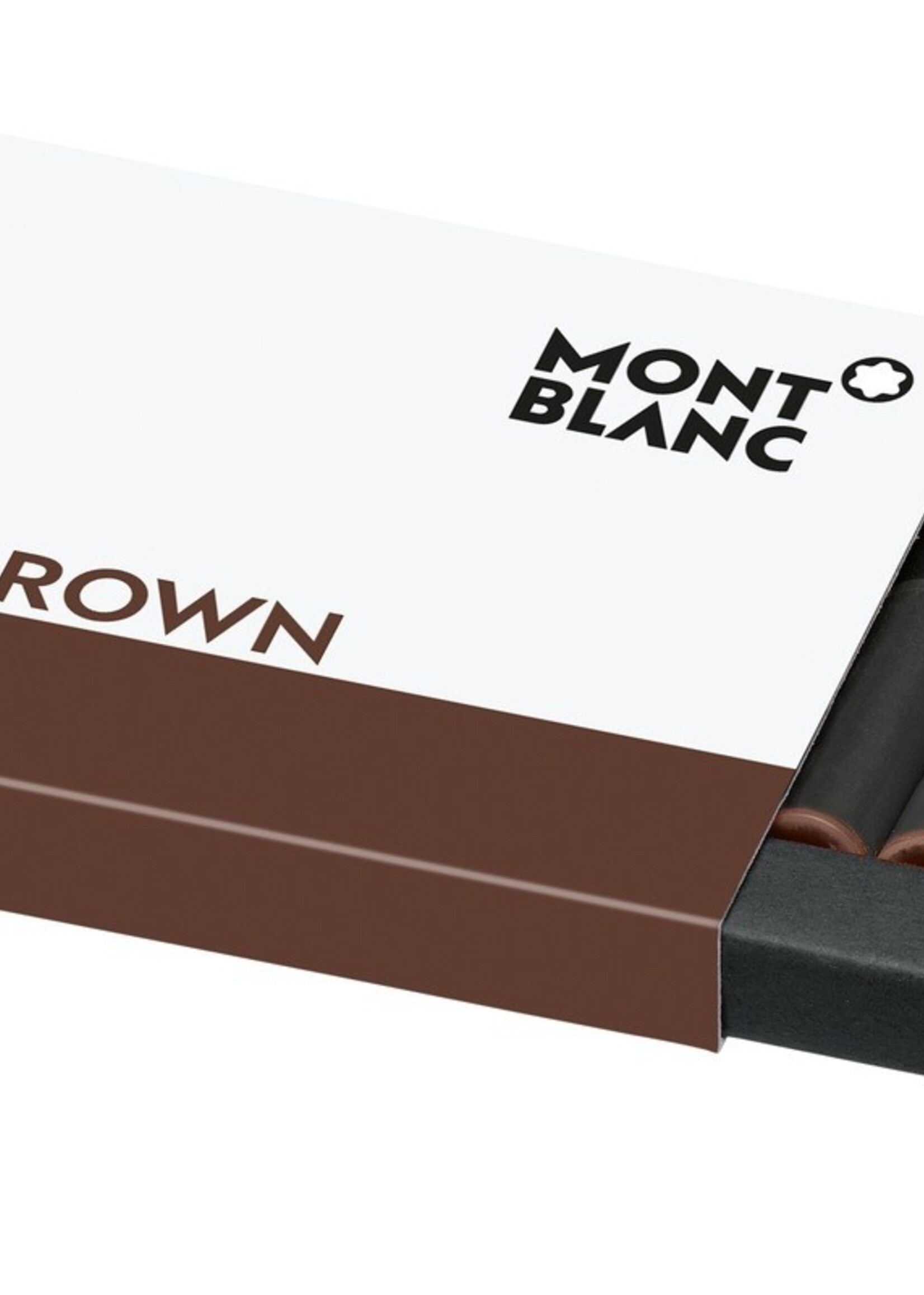 MONTBLANC INK CART TOFFEE BROWN 1PACK=8C