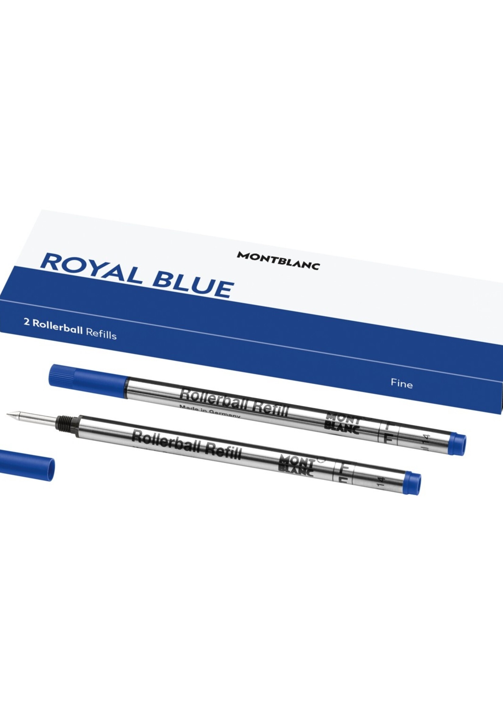 MONTBLANC REFILL RB F 2x1 ROYAL BLUE PF