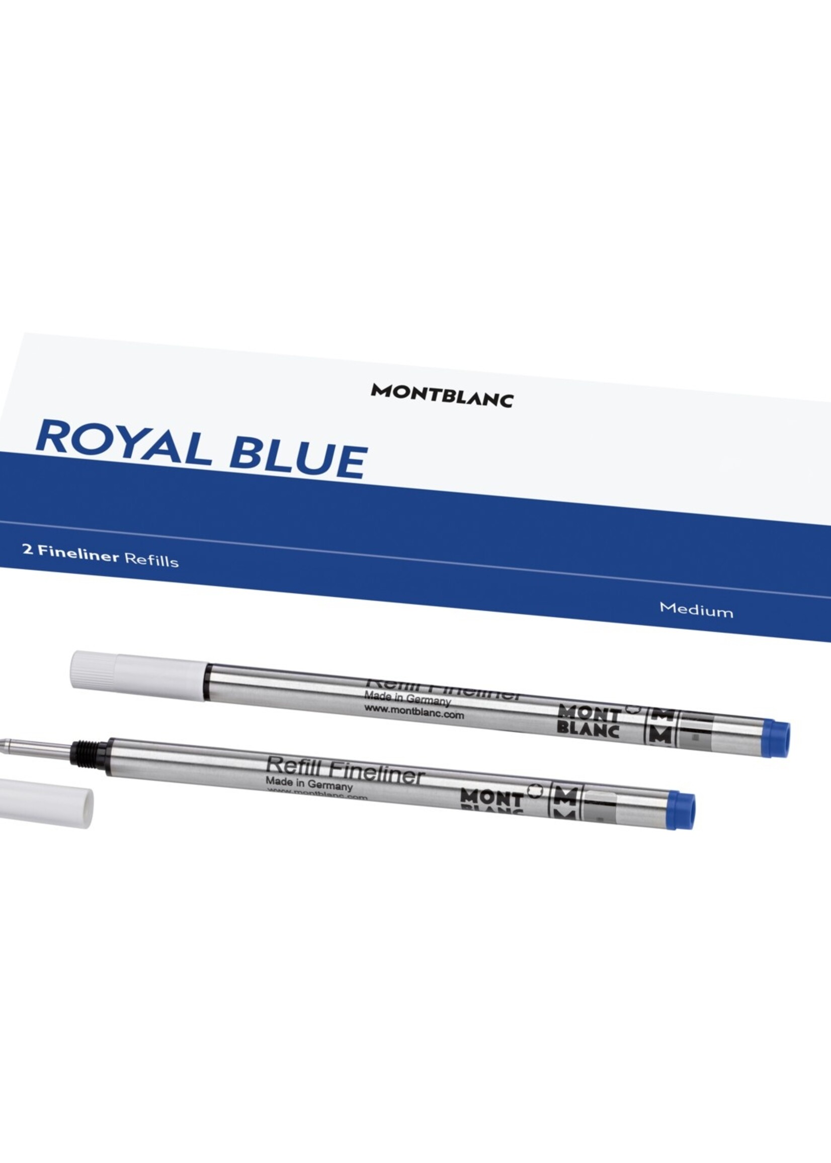 MONTBLANC REFILL FL M 2x1 ROYAL BLUE PF