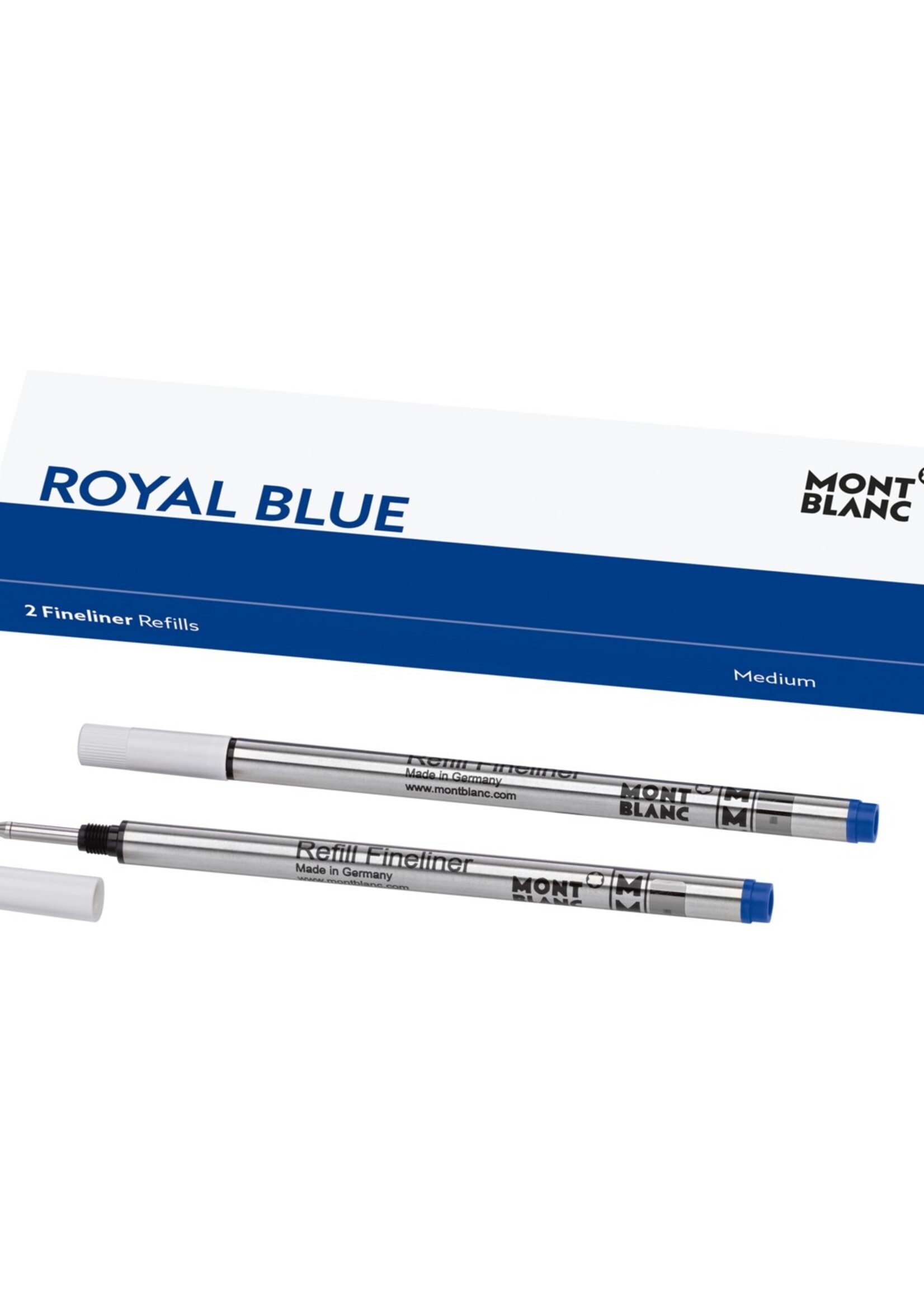 MONTBLANC REFILL FL M 2x1 ROYAL BLUE PF