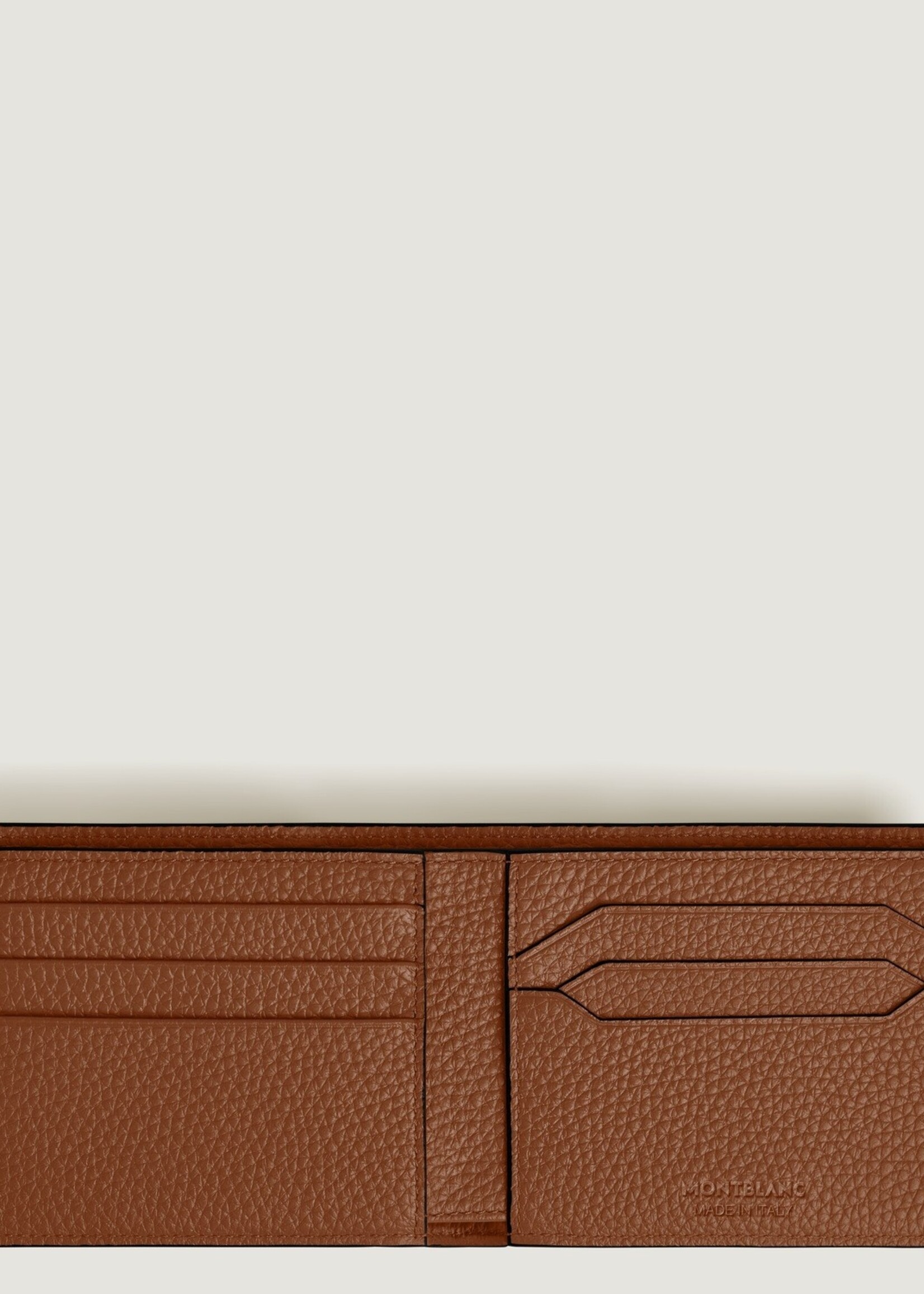 MONTBLANC Grain wallet 6cc fauve