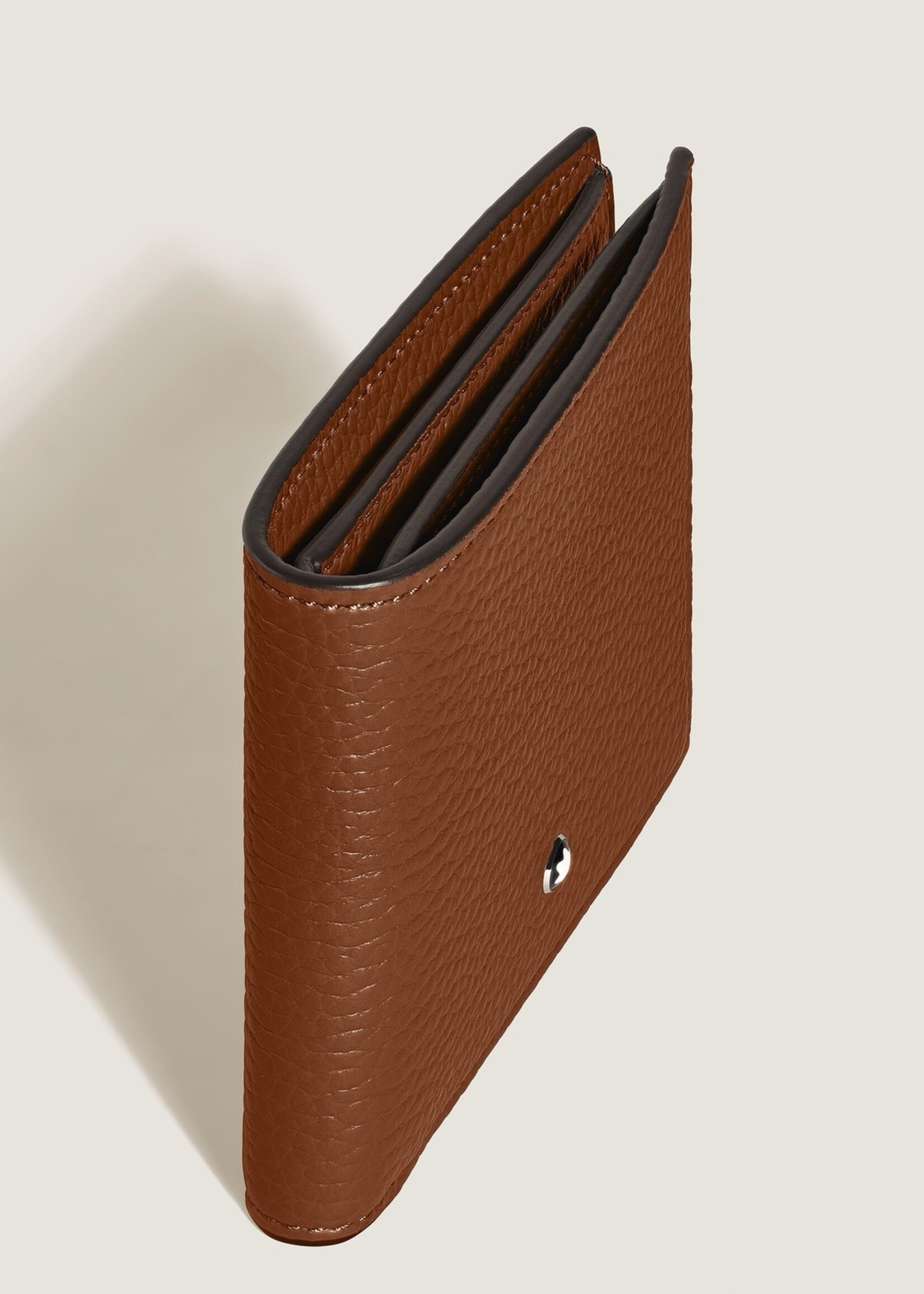 MONTBLANC Grain wallet 6cc fauve