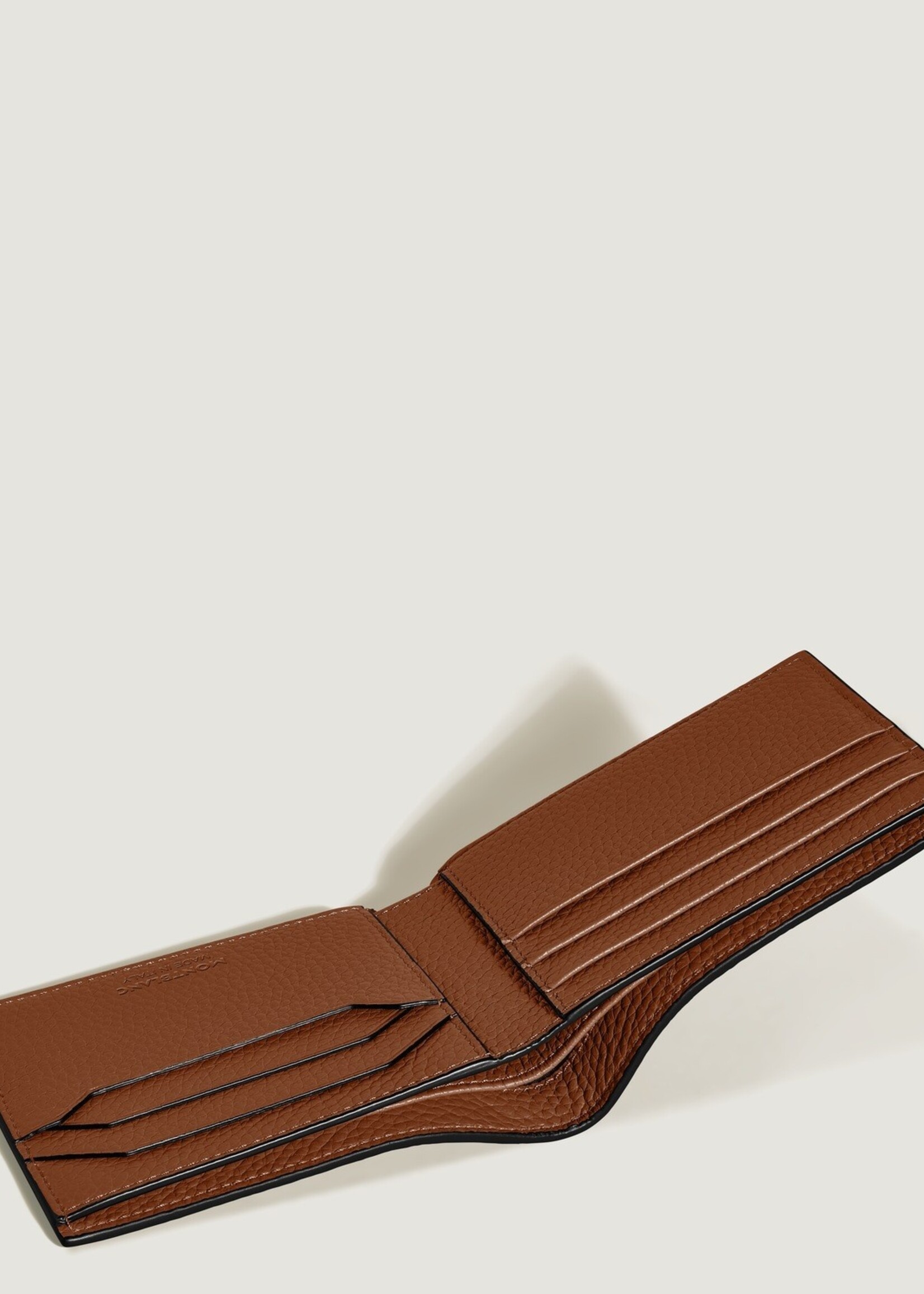 MONTBLANC Grain wallet 6cc fauve