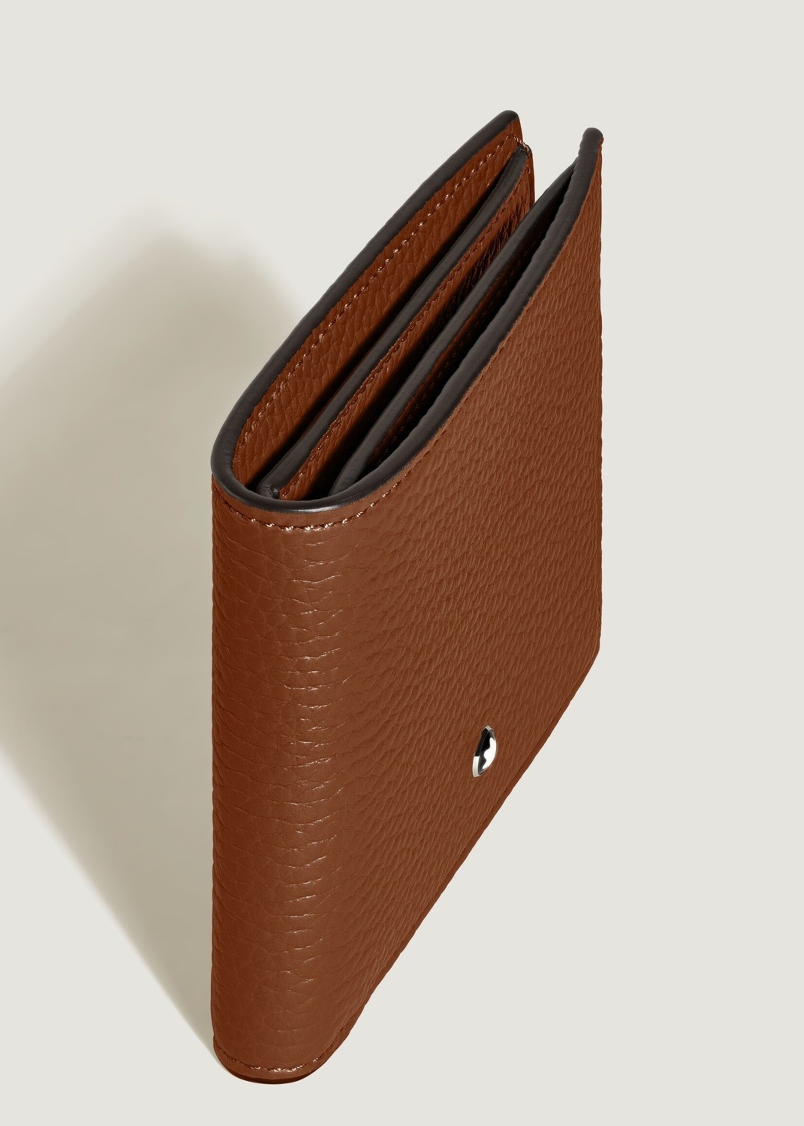 MONTBLANC Grain wallet 6cc fauve