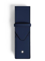 MONTBLANC MB MS Pen Pouch 2 Inkblue