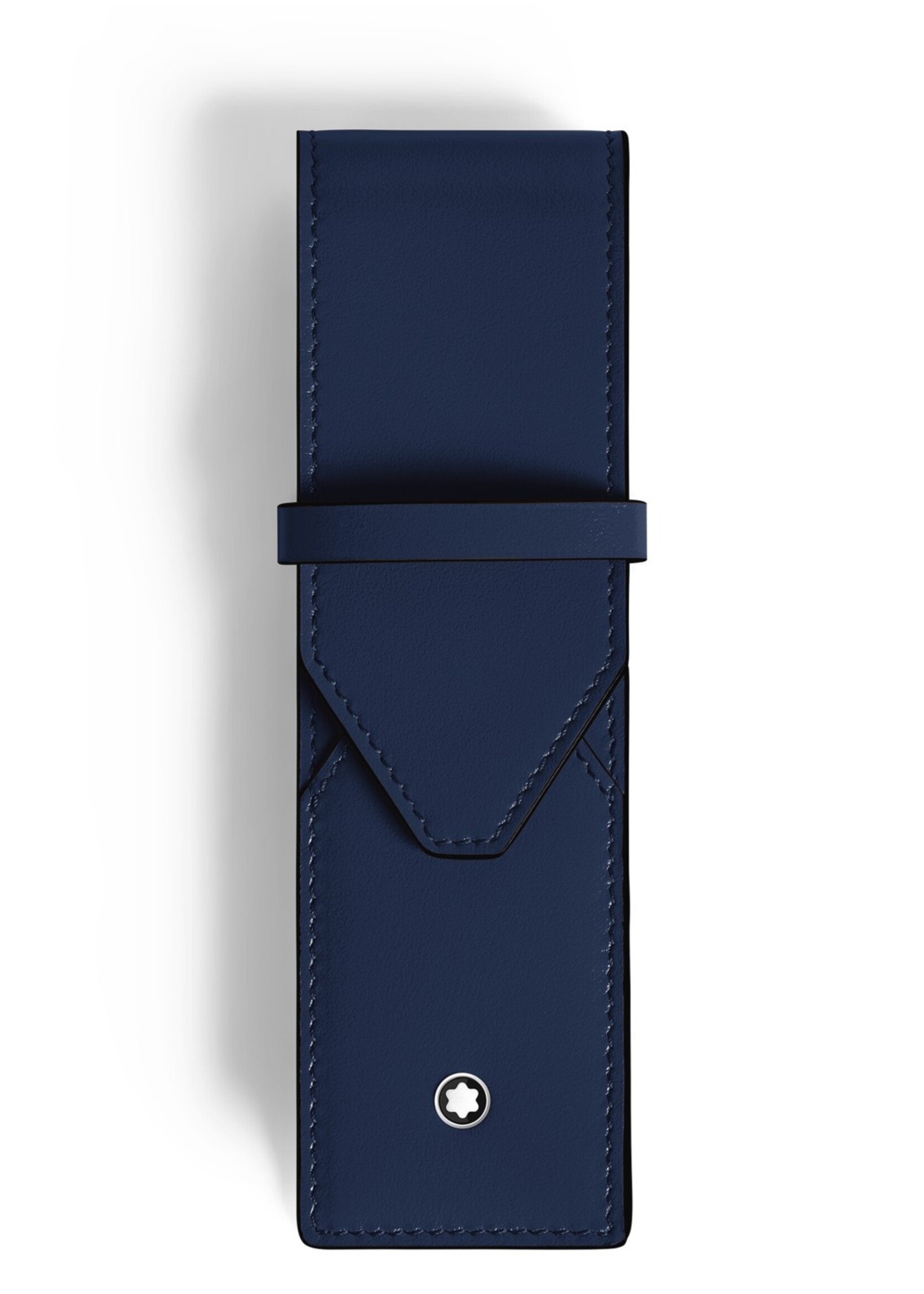 MONTBLANC MB MS Pen Pouch 2 Inkblue