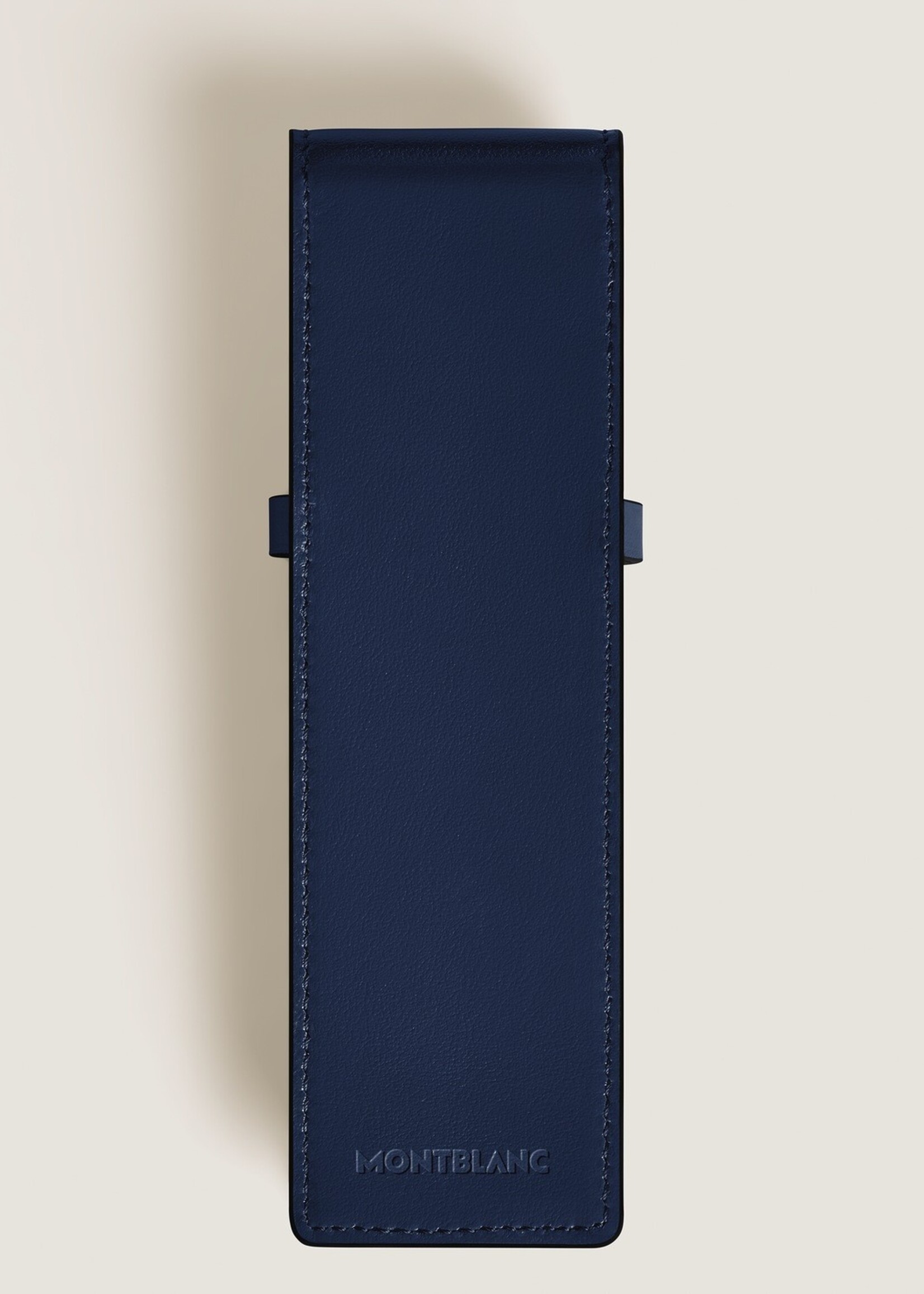 MONTBLANC MB MS Pen Pouch 2 Inkblue