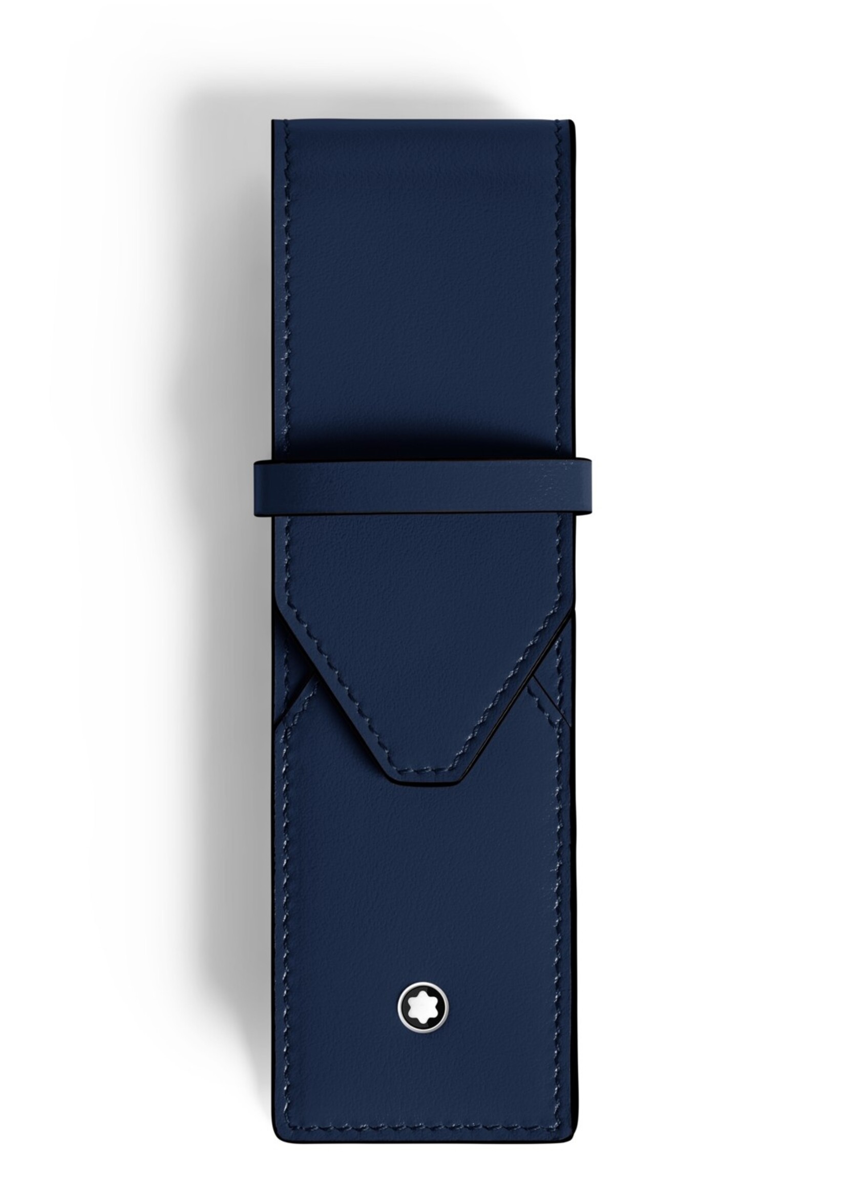 MONTBLANC MB MS Pen Pouch 2 Inkblue