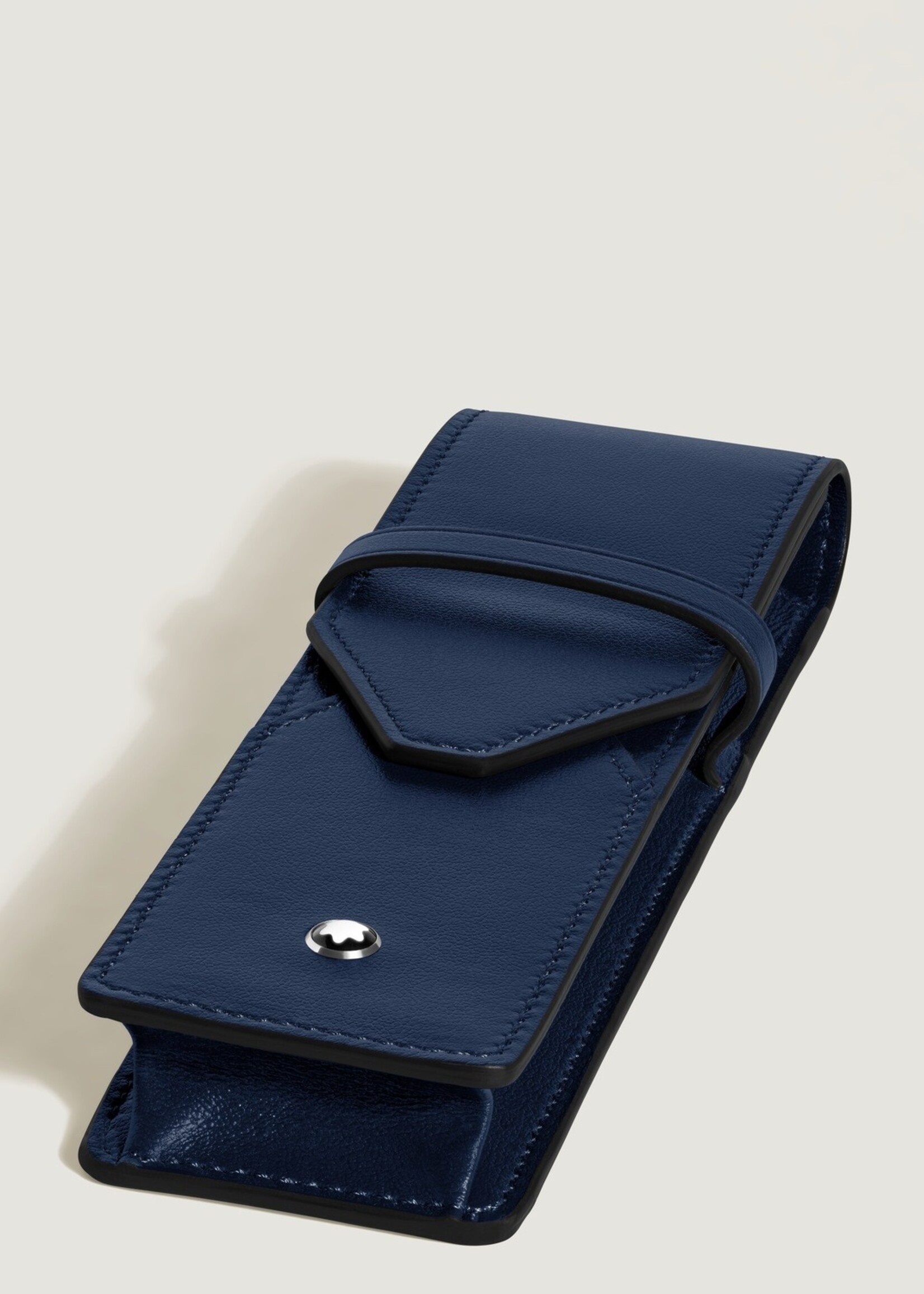 MONTBLANC MB MS Pen Pouch 2 Inkblue