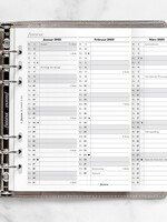 Filofax Jahresplaner A5 2028, deutsch, Multifit