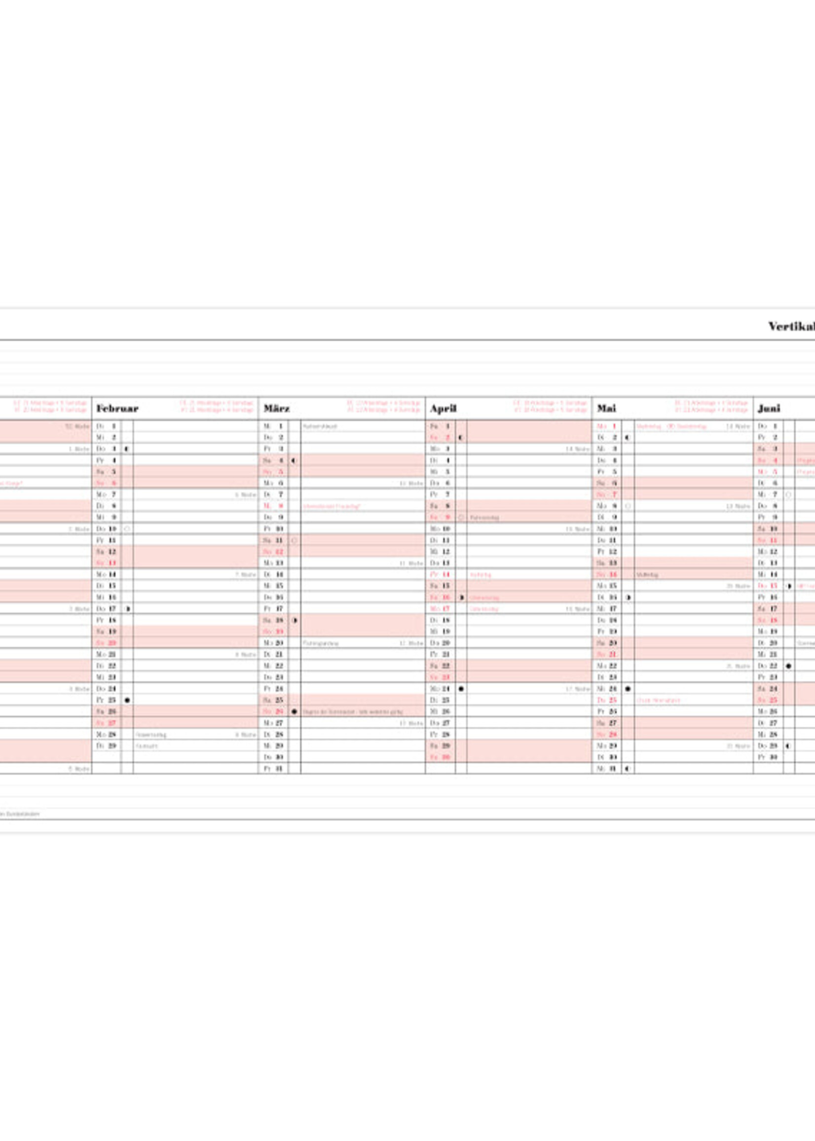 Filofax A5 Prof.Jahrespl. (D)2028