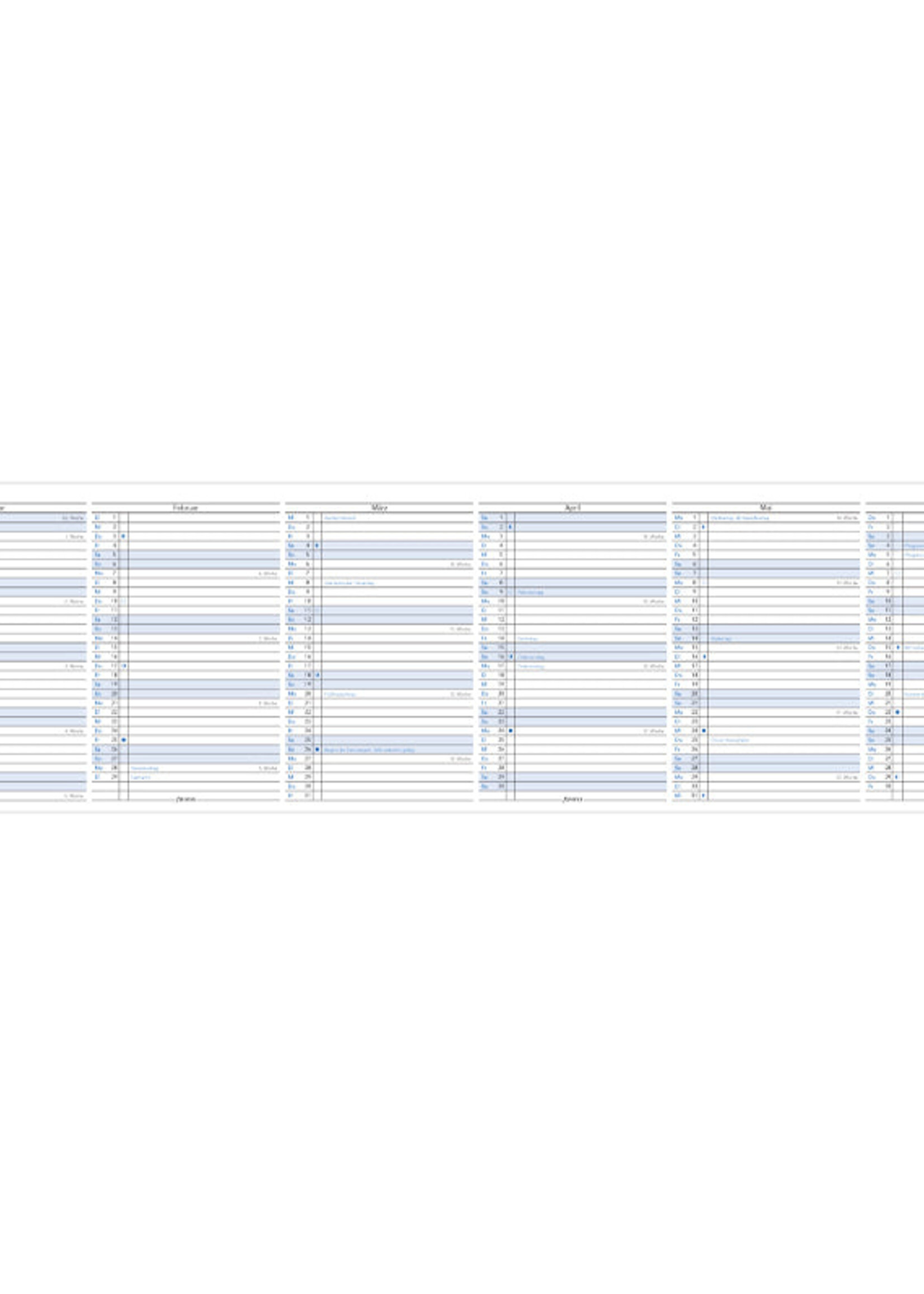 Filofax PKT Jahrespl. vert.(D)2028