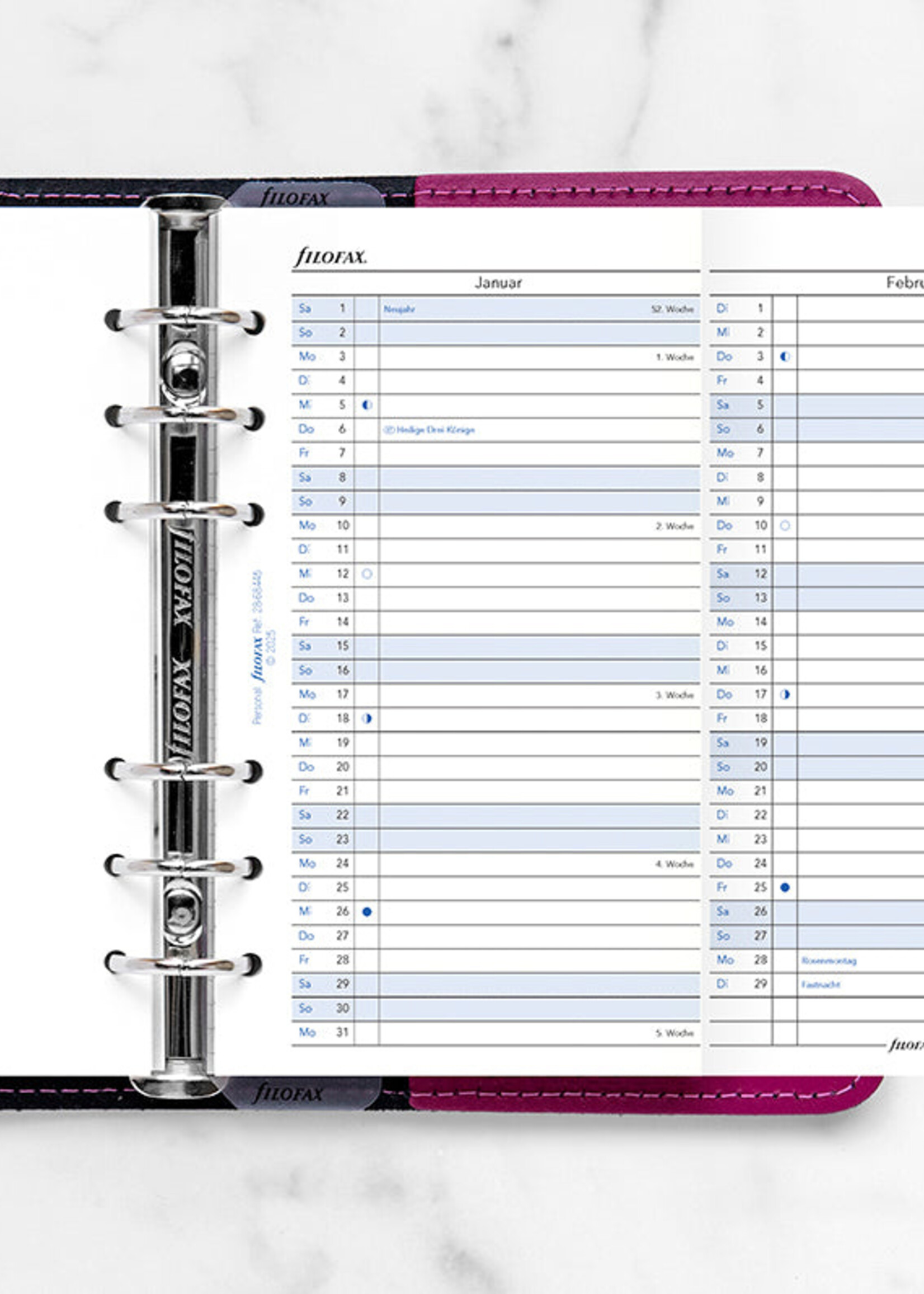 Filofax PER Jahrespl. vert.(D)2028