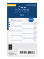 Filofax Jahresplaner Personal 2028, englisch