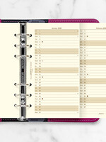 Filofax Jahresplaner Personal 2028, englisch, Cotton Cream