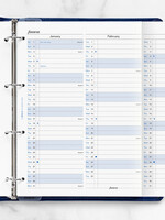 Filofax Jahresplaner A4 2028, englisch