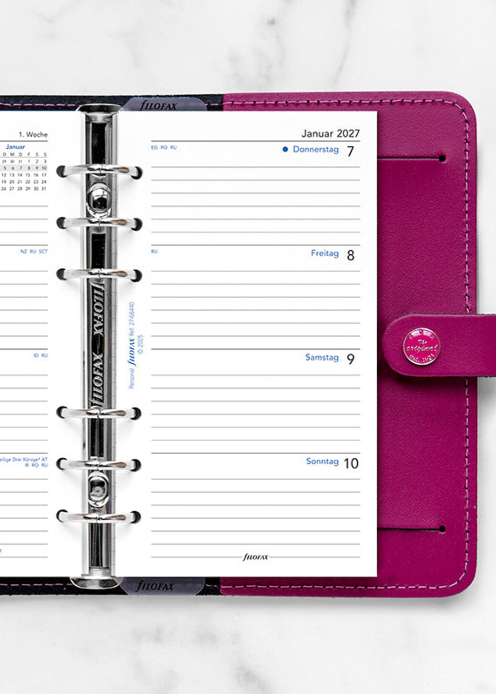 Filofax PER 1W/2S vert.(D)2027