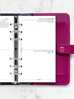 Filofax Kalendereinlage Personal 2027, 2 Tage / 1 Seite, mehrsprachig