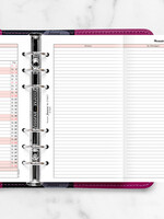 Filofax Monatsplaner Personal 2027 (Leporello), deutsch, Professional