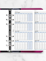 Filofax 4-Jahresplaner Personal 2027–2030, englisch