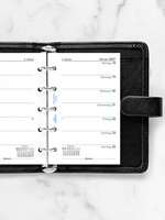 Filofax Kalendereinlage Mini 2027, 1 Woche / 1 Seite, deutsch