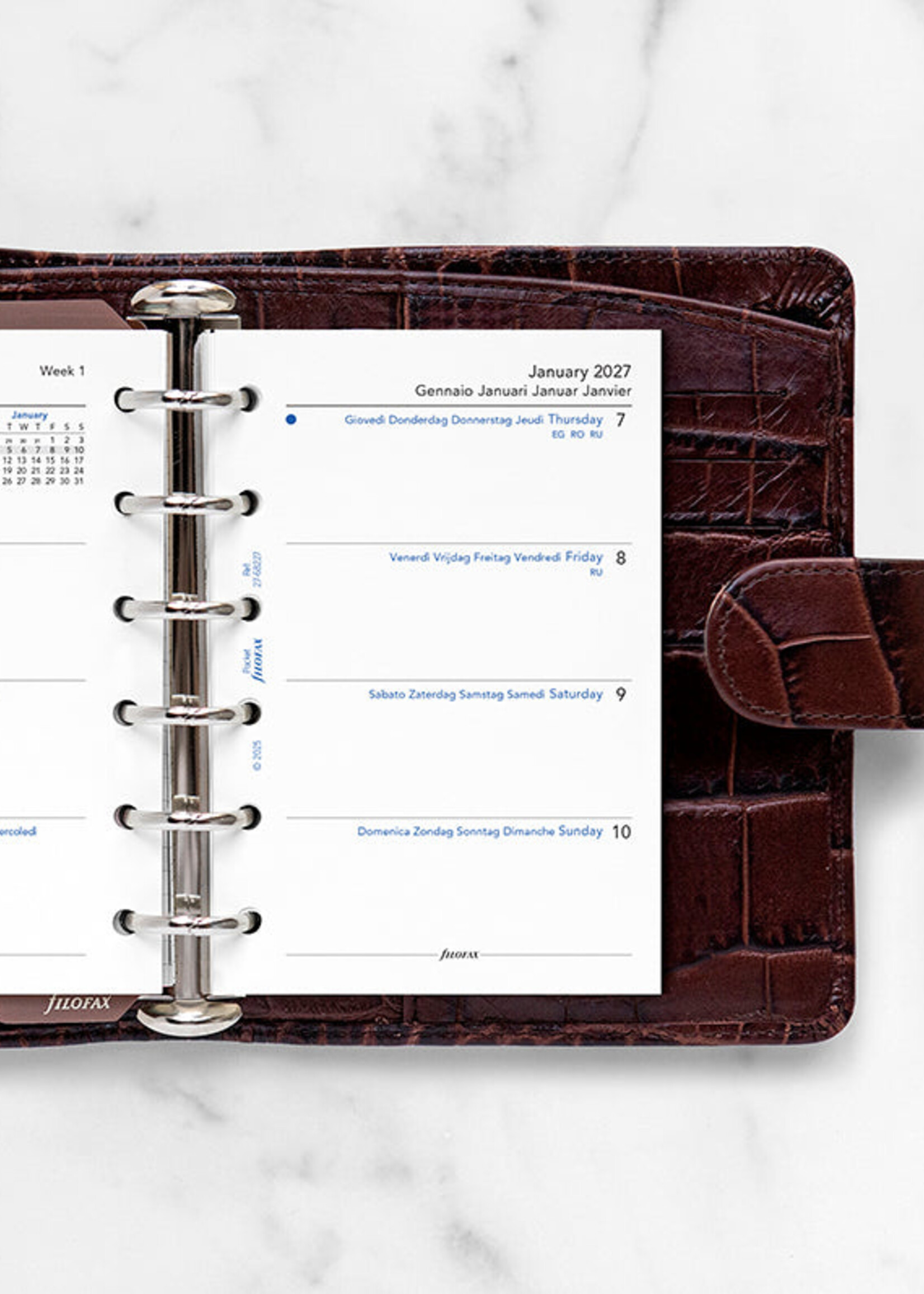 Filofax PKT 1W/2S (M)2027