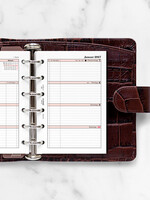 Filofax Kalendereinlage Pocket 2027, 1 Woche / 2 Seiten, deutsch, Professional